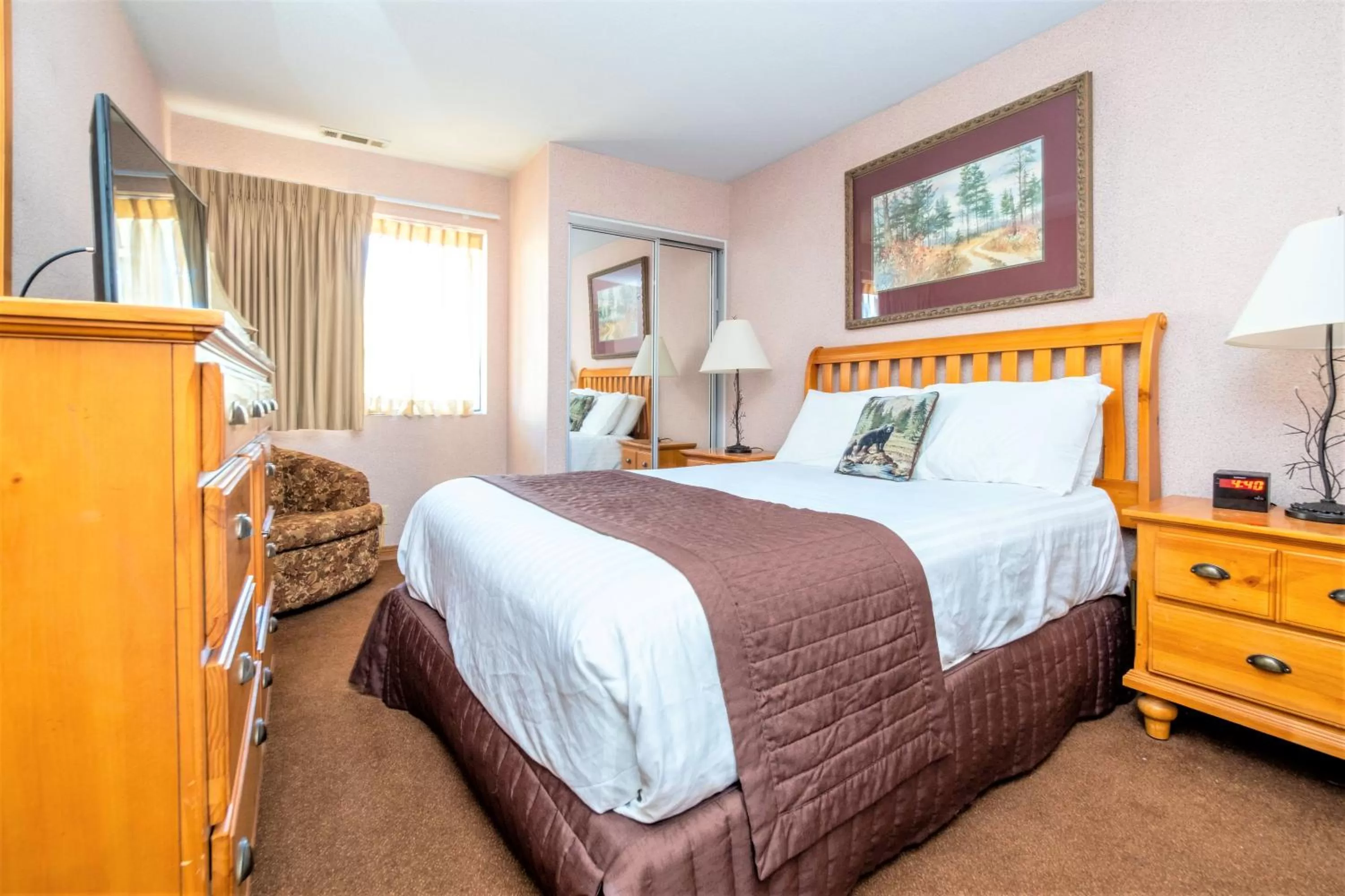 Bed in Lagonita Lodge