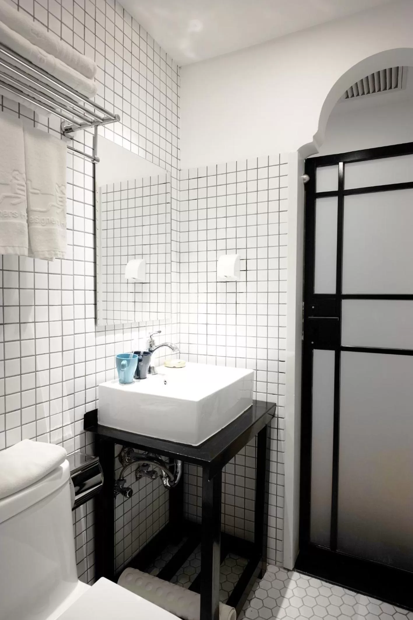 Bathroom in Beijing Shangchao Hotel