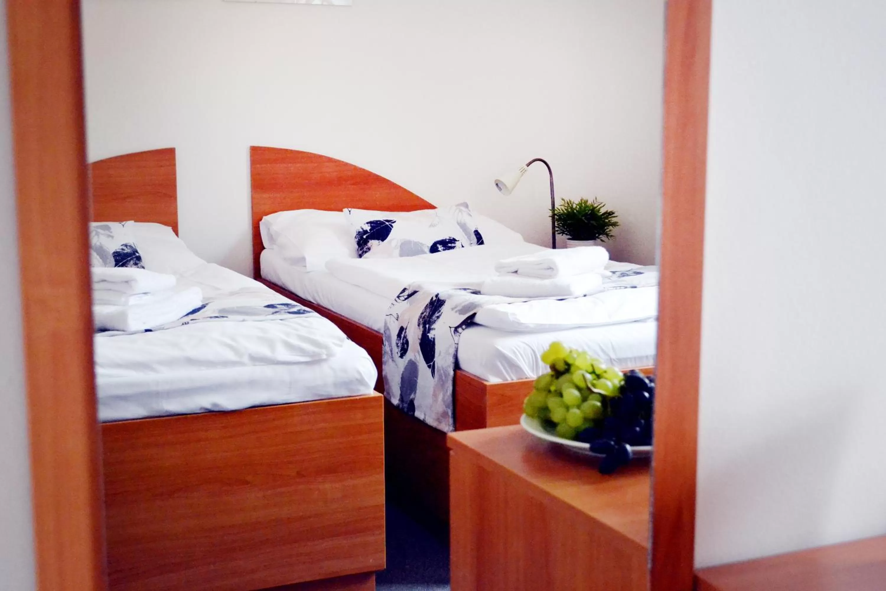 Bed in Hotel S-centrum