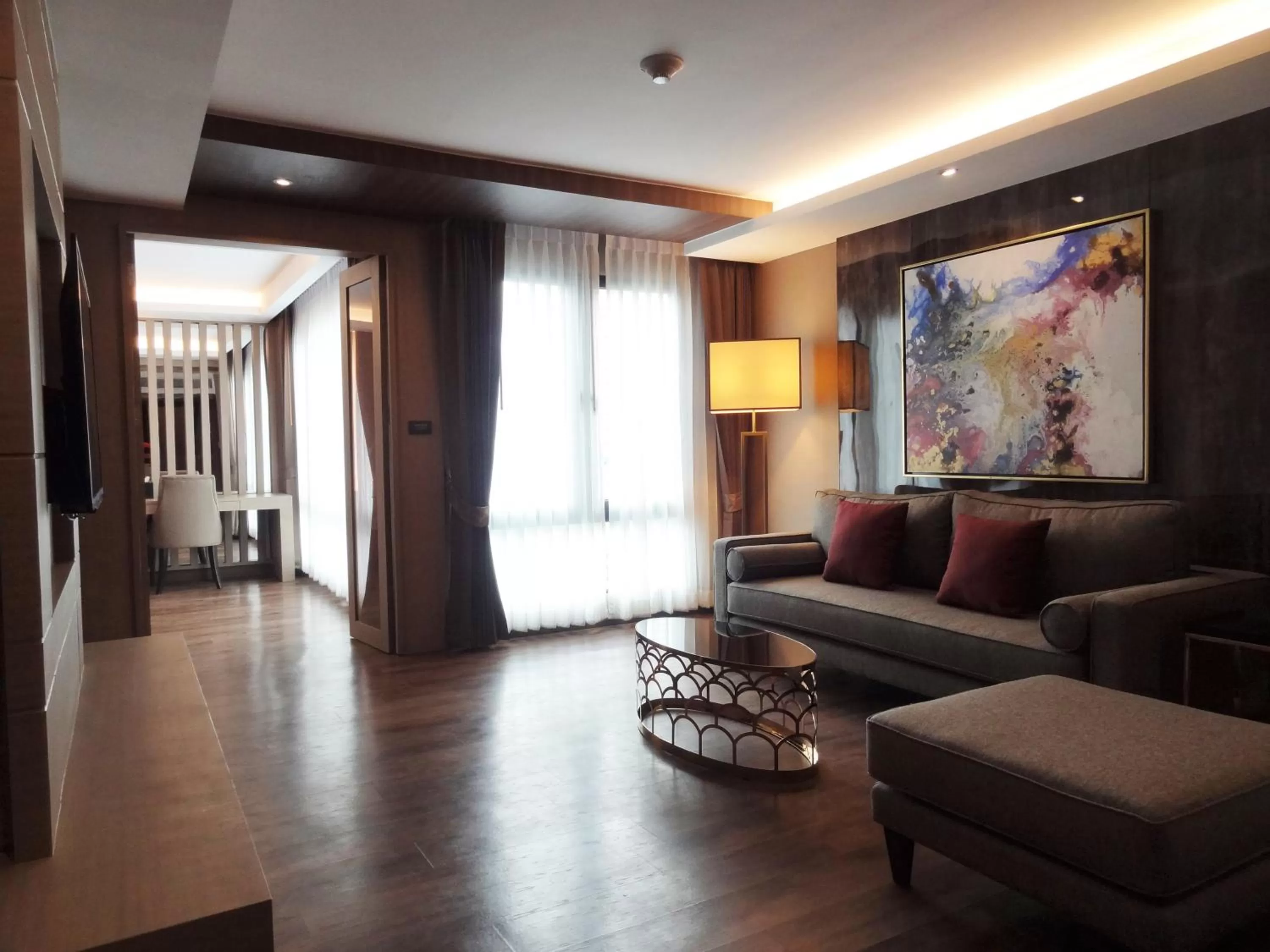 Living room in Arte Hotel - SHA Extra Plus