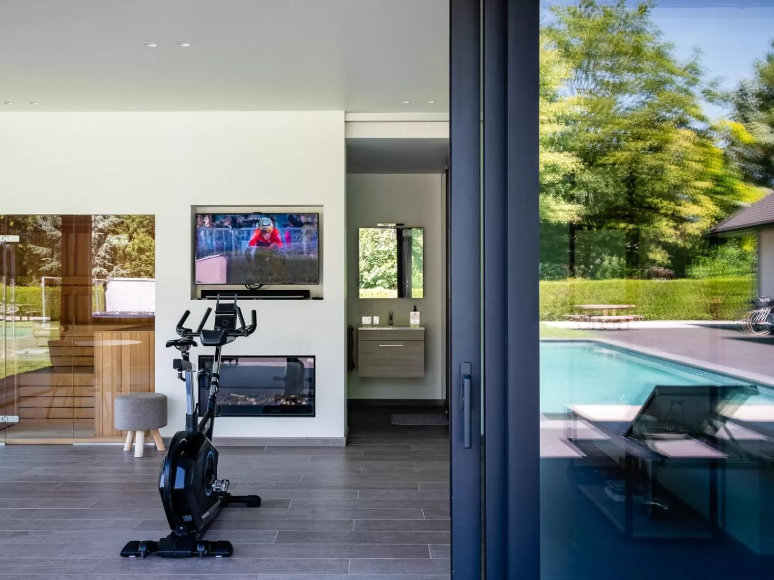 Sauna, Fitness Center/Facilities in B&B Welness Sport and Pleasure