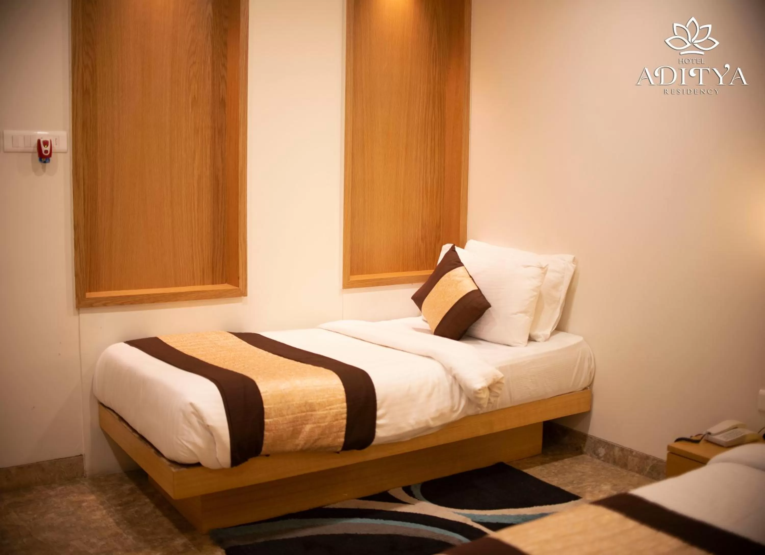 Bed in Hotel Aditya Residency