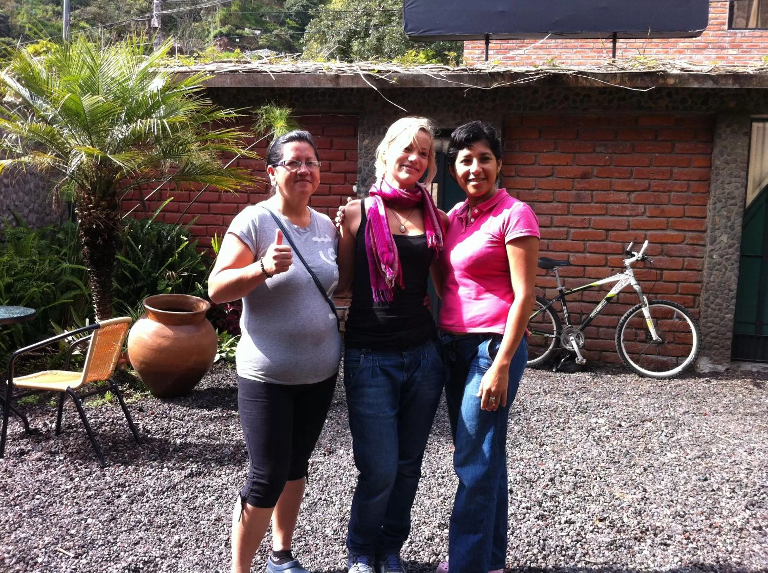 Patio in La Casa del Molino Blanco B&B