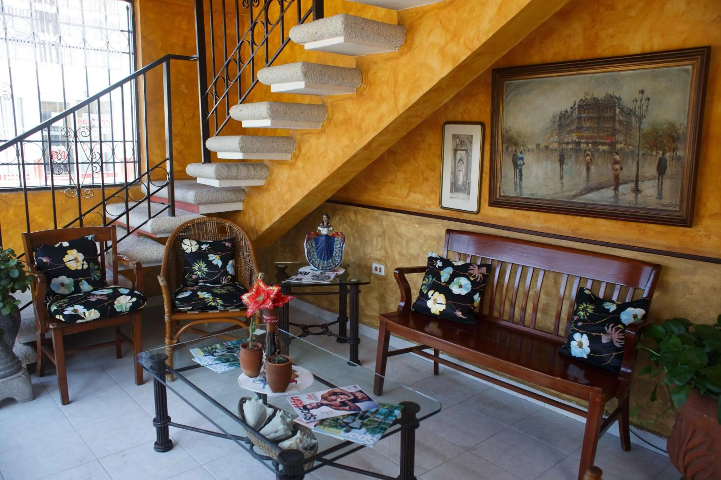 Lobby or reception in Hotel La Casona Real