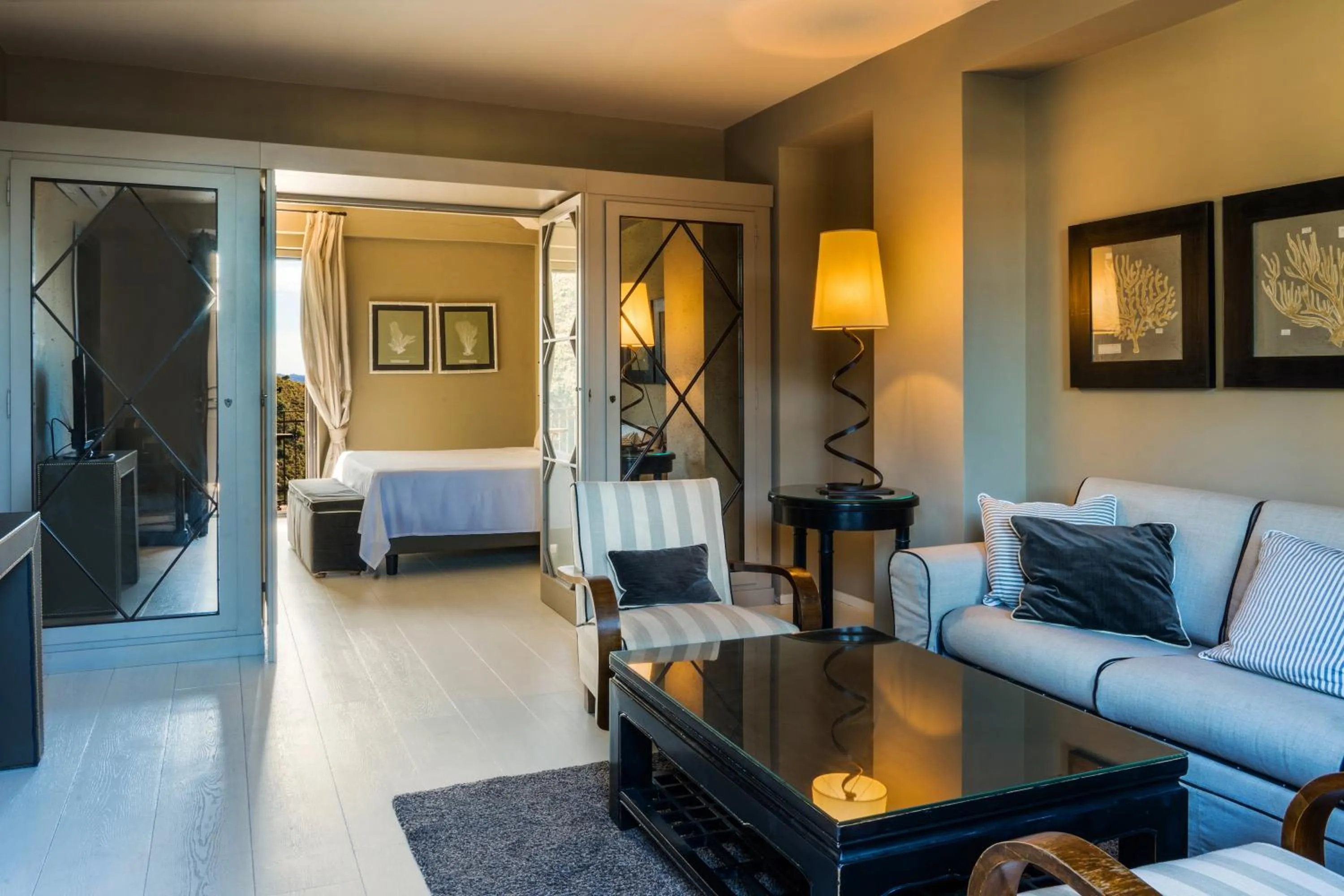 Bed in Hotel Villa Ducale