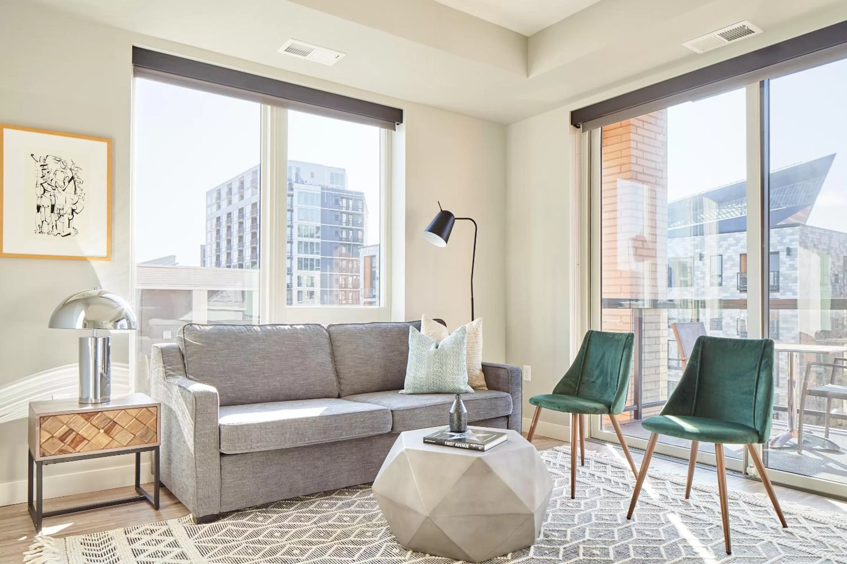 Living room, Seating Area in Sonder at Vicinity