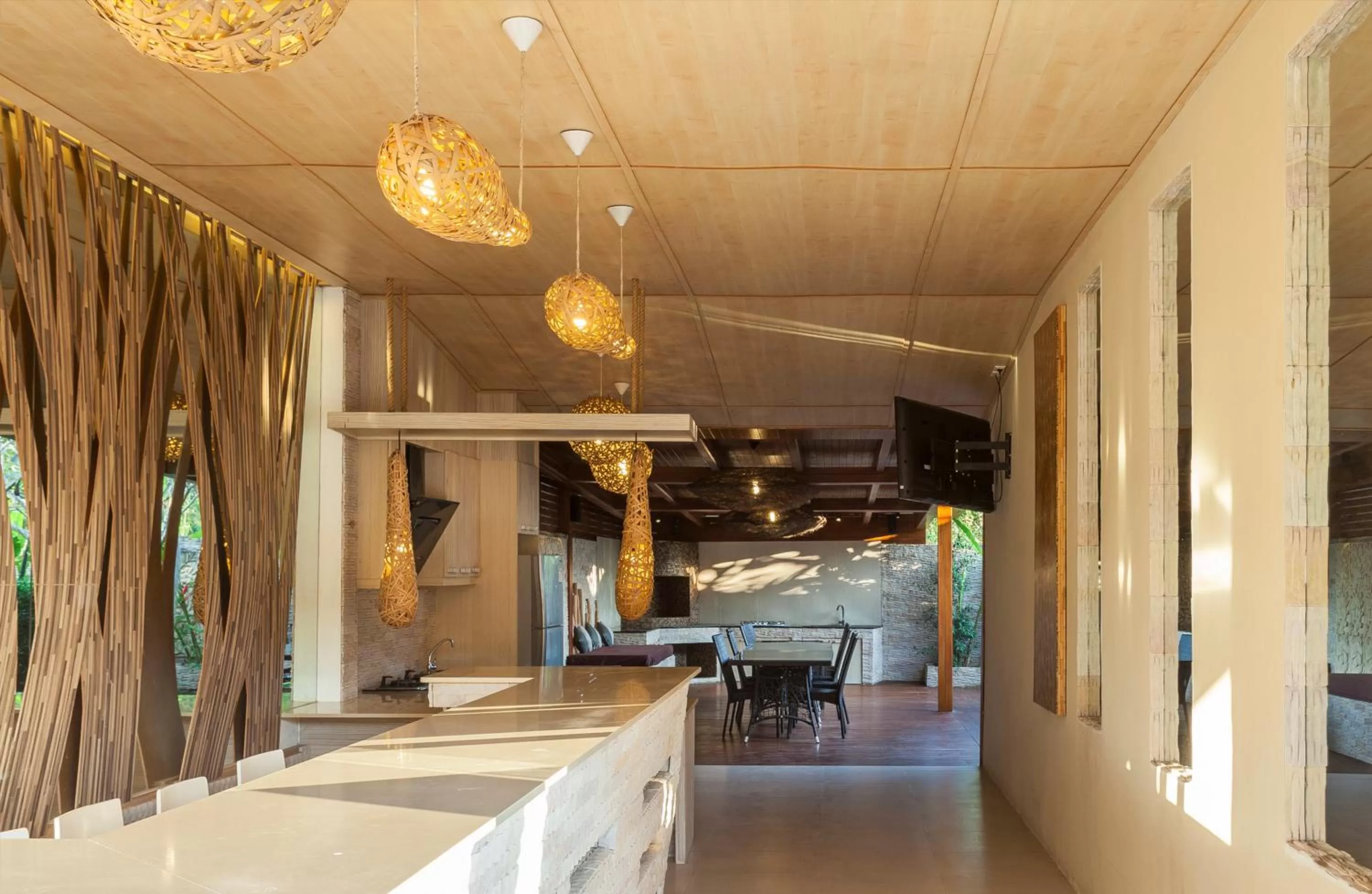 Seating area, Bed in Dhevan Dara Resort & Spa Hua Hin - Pool Villa