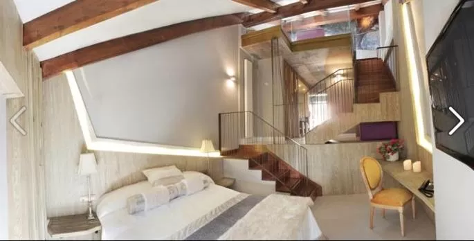 Photo of the whole room, Bed in Hotel Las Treixas