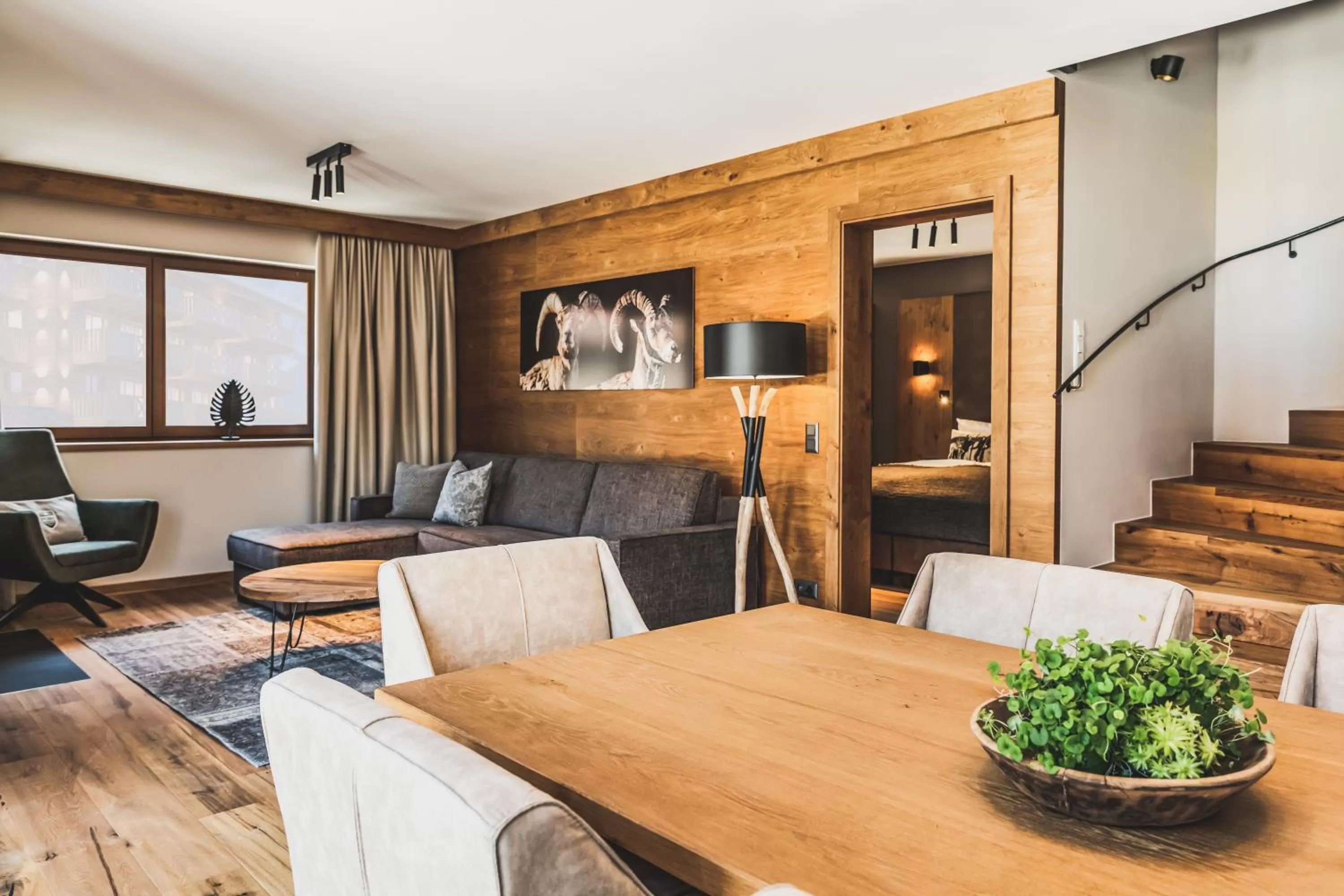 Living room, Seating Area in PURE Resort Ehrwald