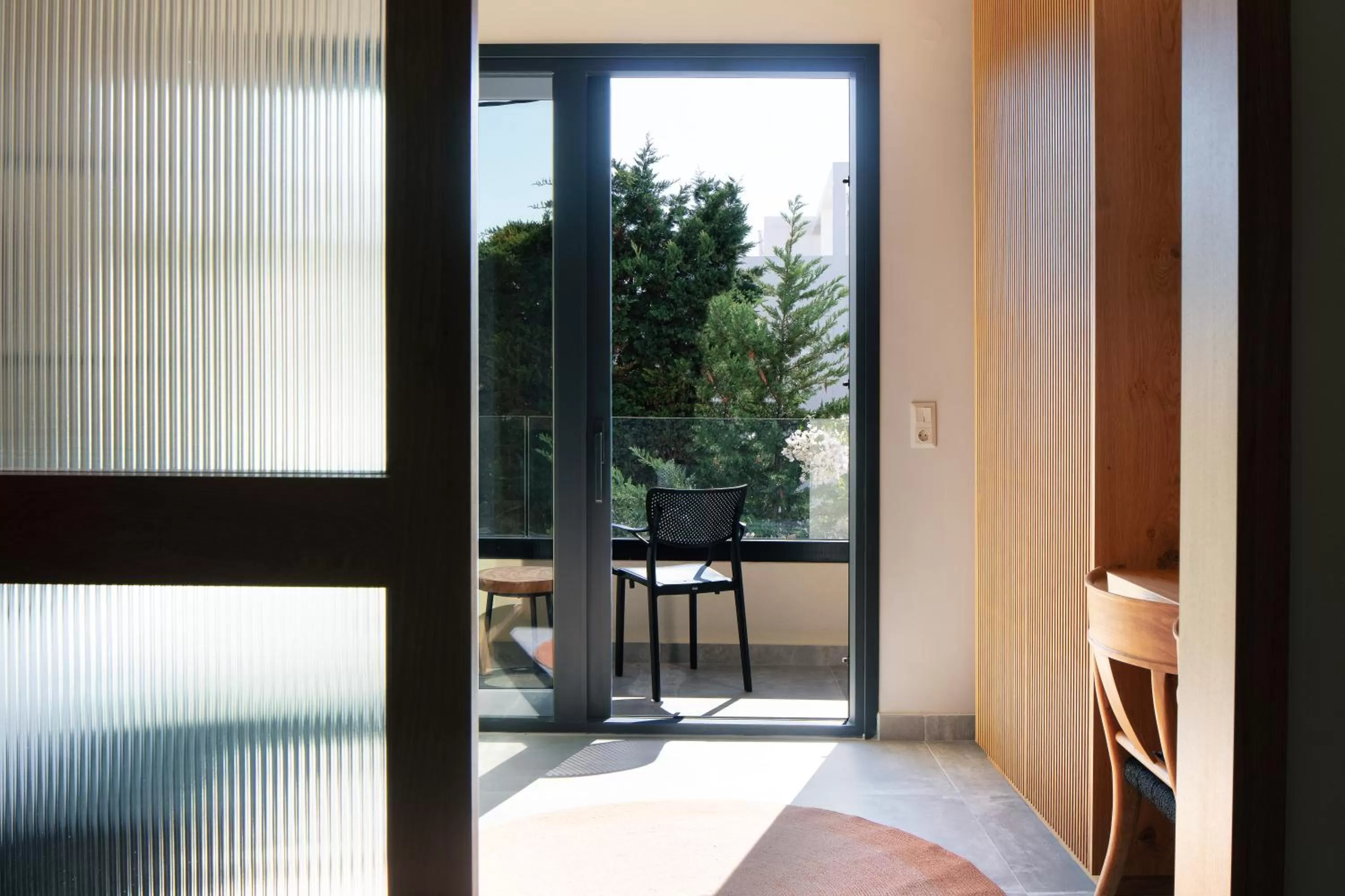 Balcony/Terrace, Bed in Chapter 02 Gallery Suites - ex GD Gallery Suites