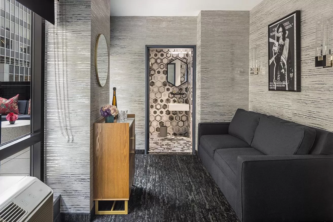 Living room in The FIDI Hotel