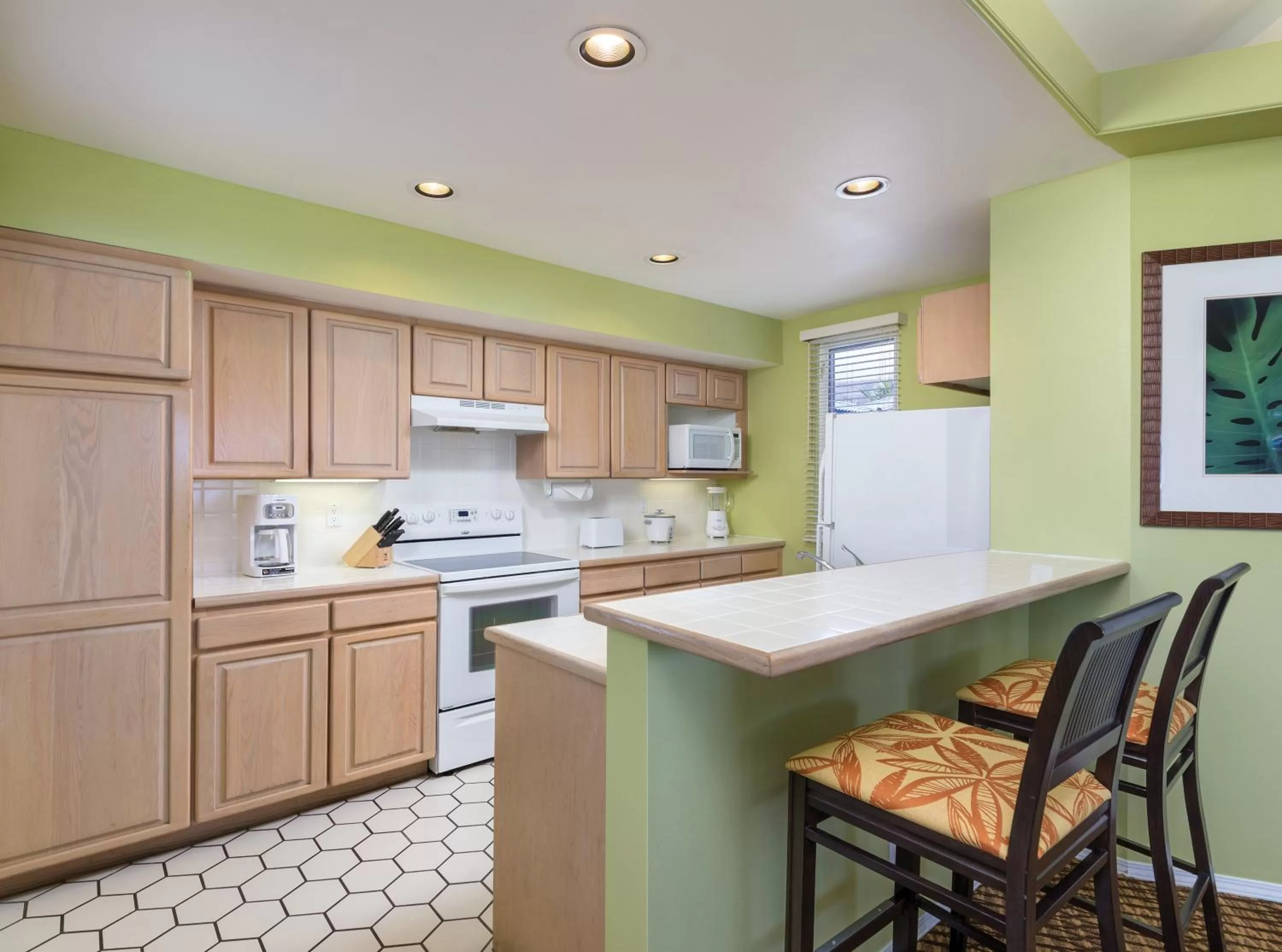 Kitchen or kitchenette in Holua Resort