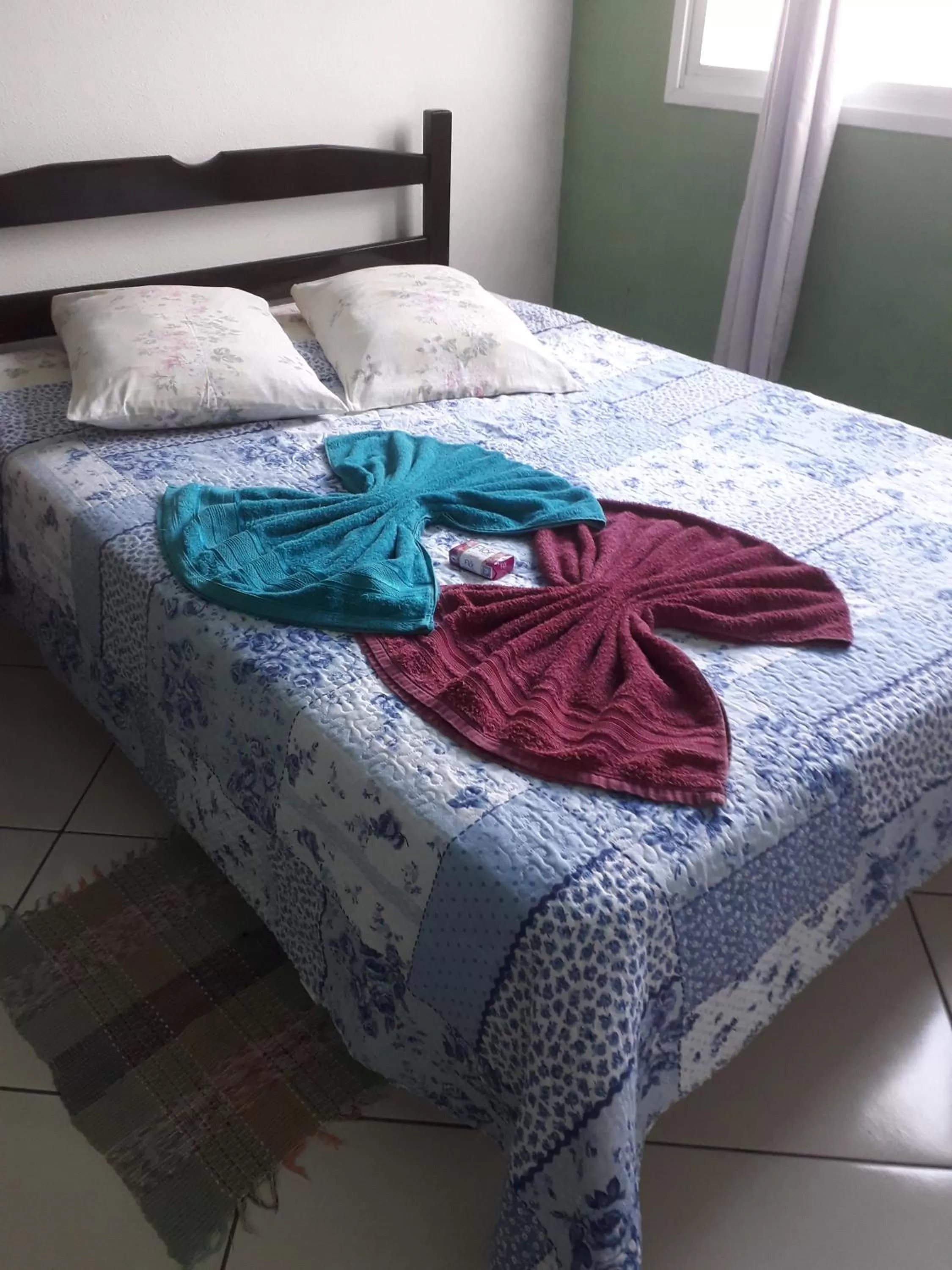 Bed in Pousada Brisas de Setiba