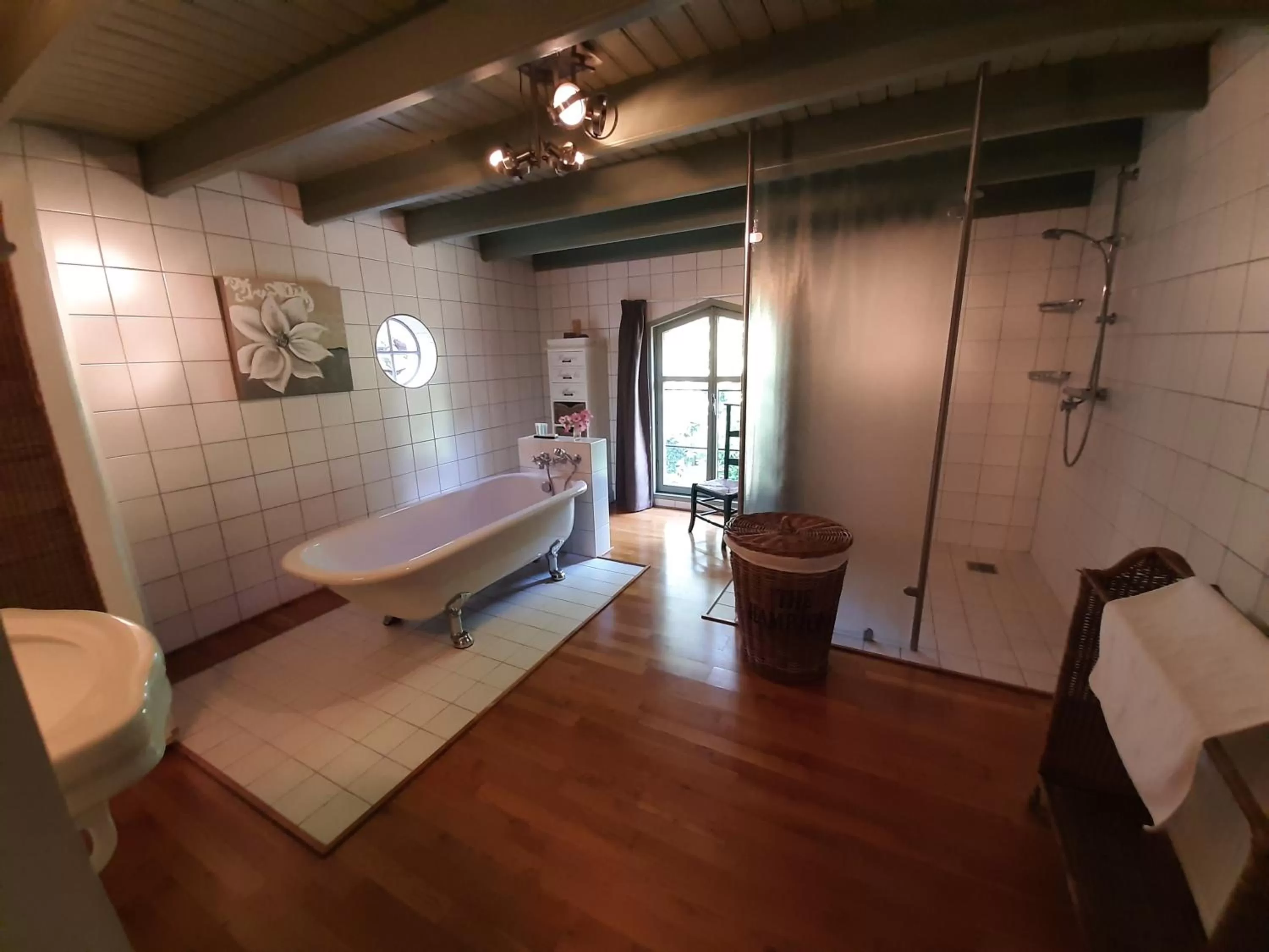 Bathroom in B&B en SPA Landgoed Matanze