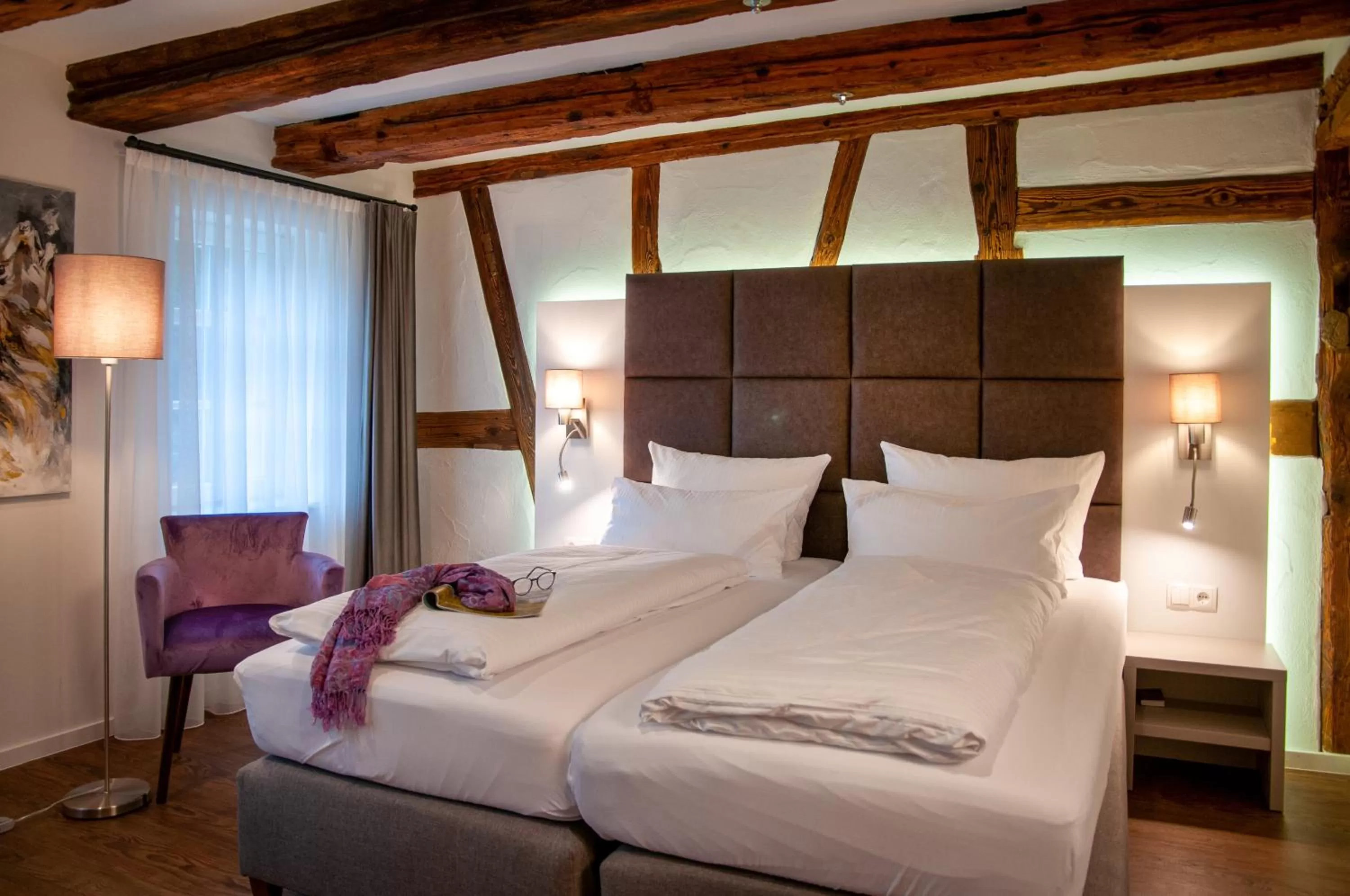 Bed in Hotel Schuberths am Schloss