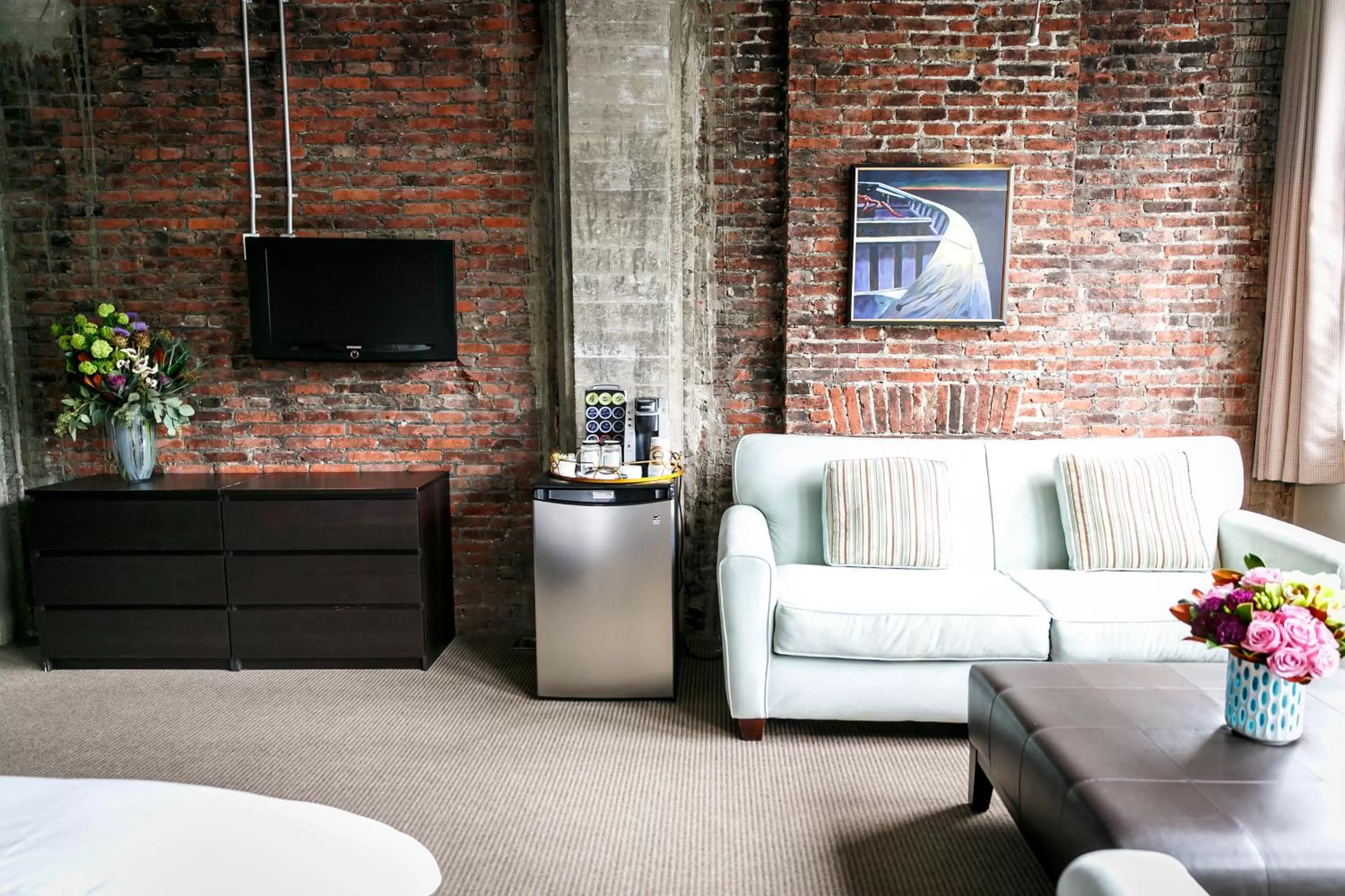 Street view in Blue on Water