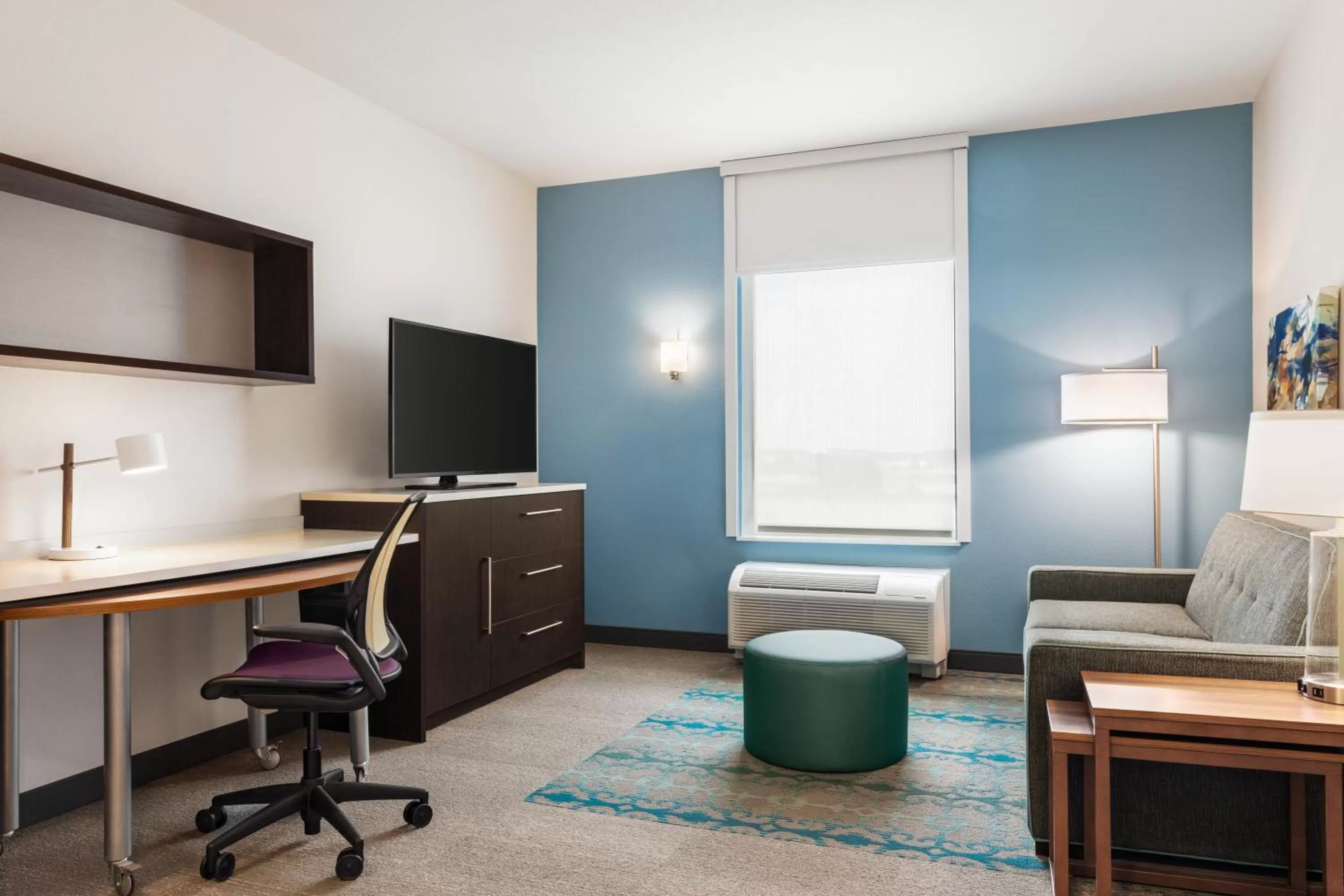 Living room in Home2 Suites by Hilton Lubbock