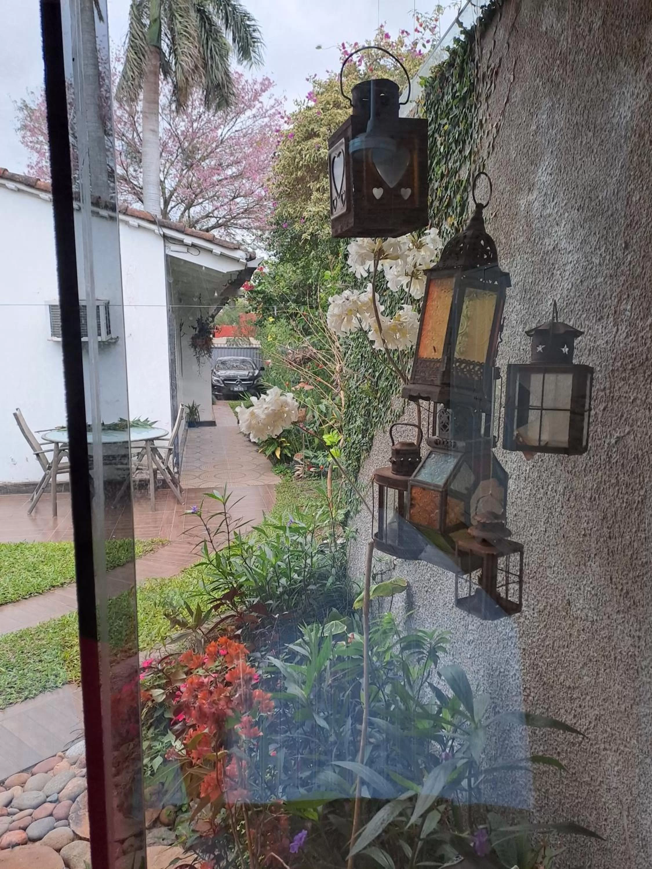 Garden view in Granados