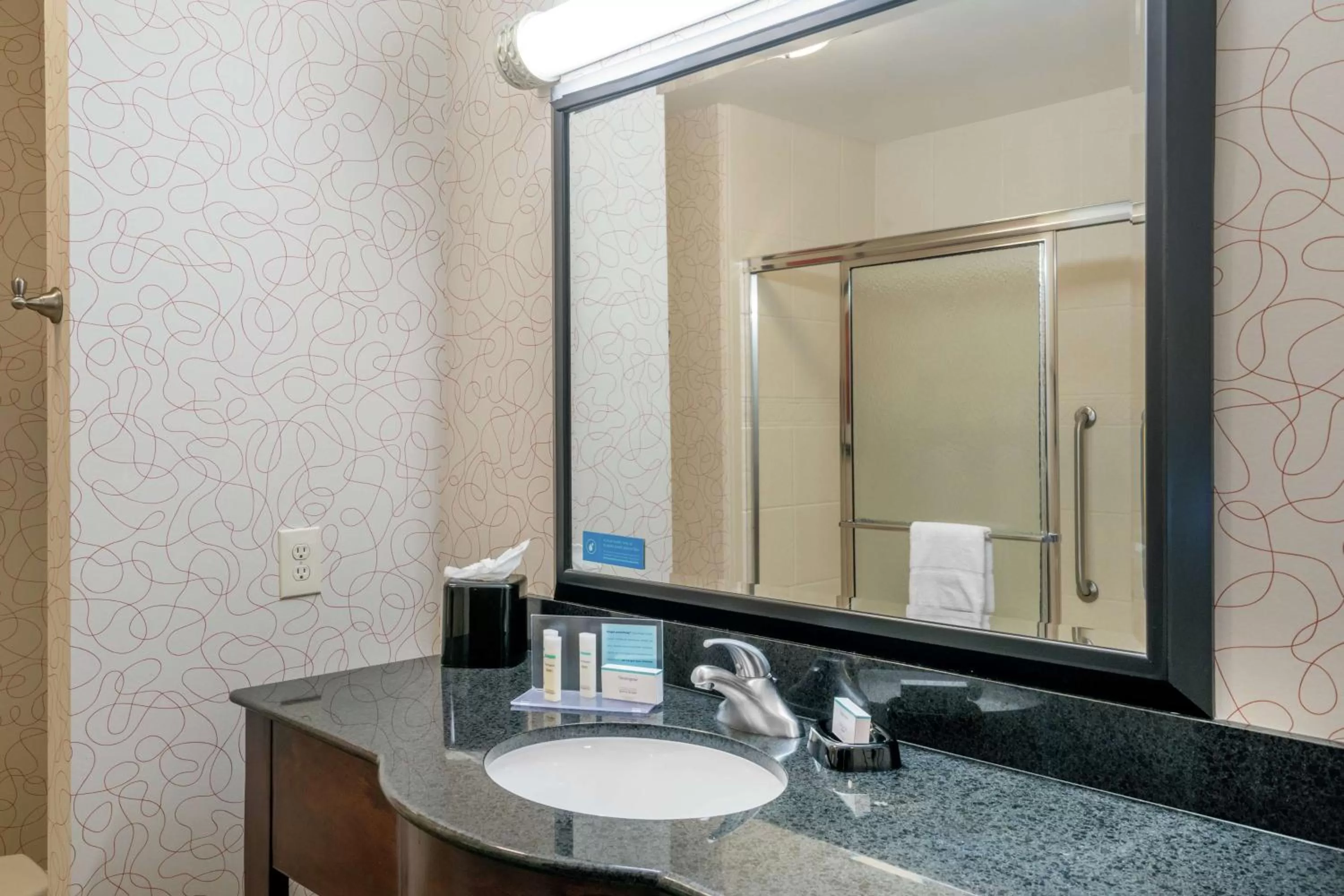 Bathroom in Hampton Inn Richmond - Airport