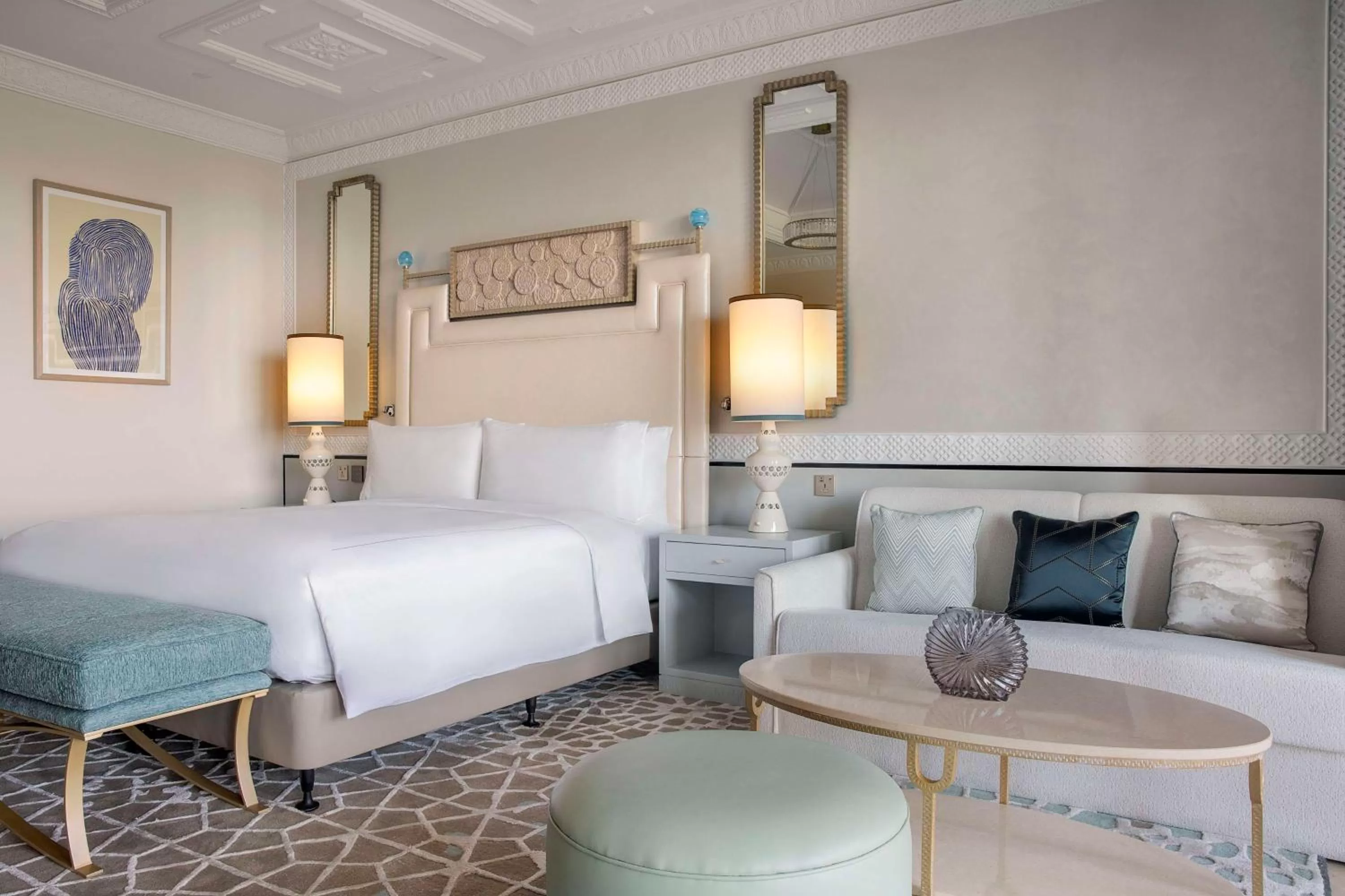 Bed in Waldorf Astoria Ras Al Khaimah