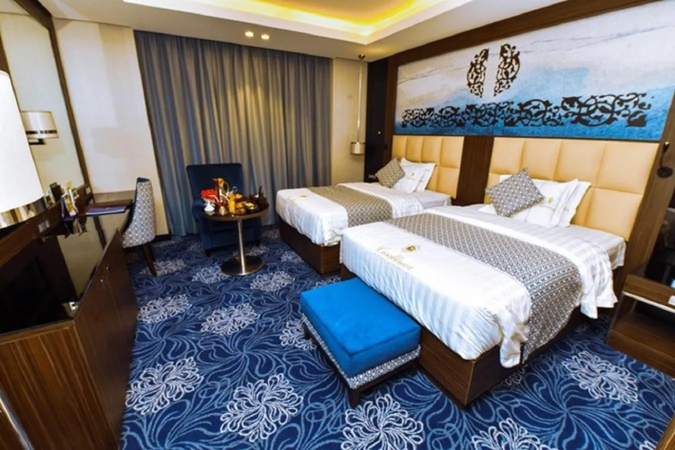 Bed in Casablanca Hotel Jeddah