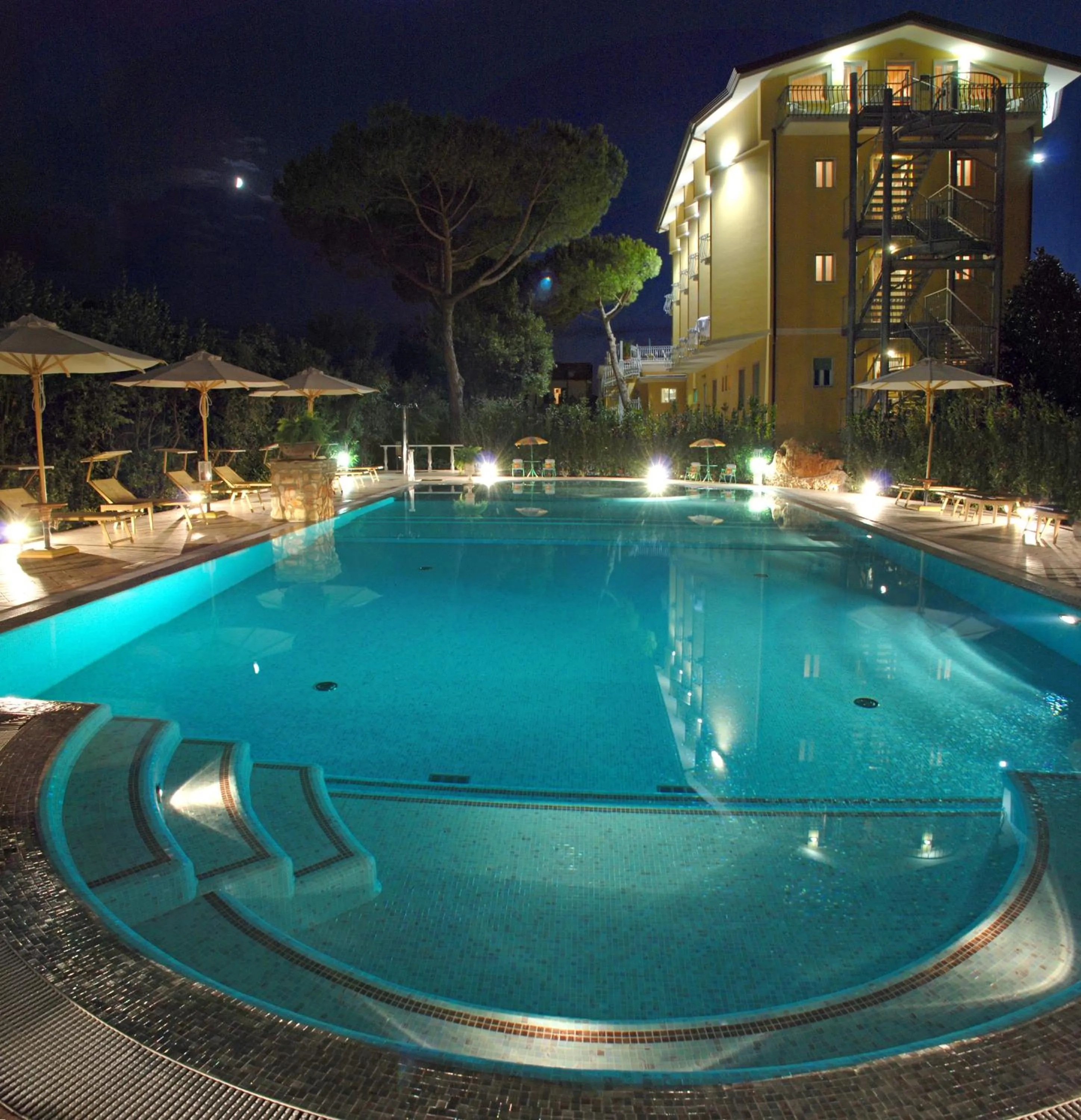 Property building in Hotel Villa Tiziana