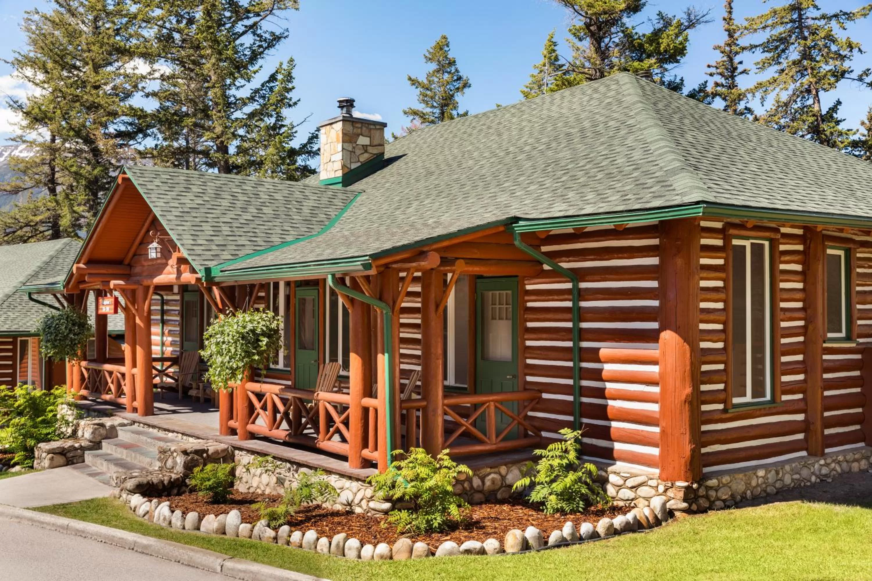 Property building in Fairmont Jasper Park Lodge