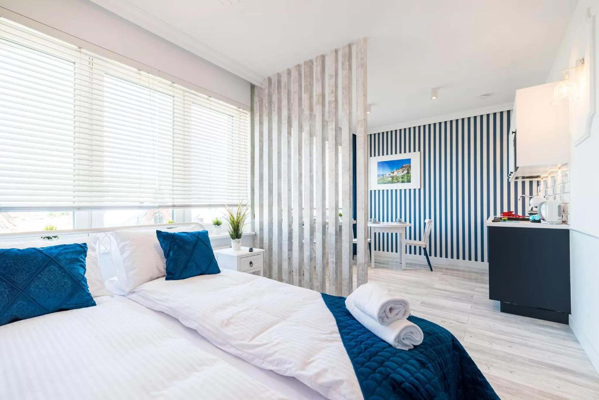 Bed in Q18 ApartHotel