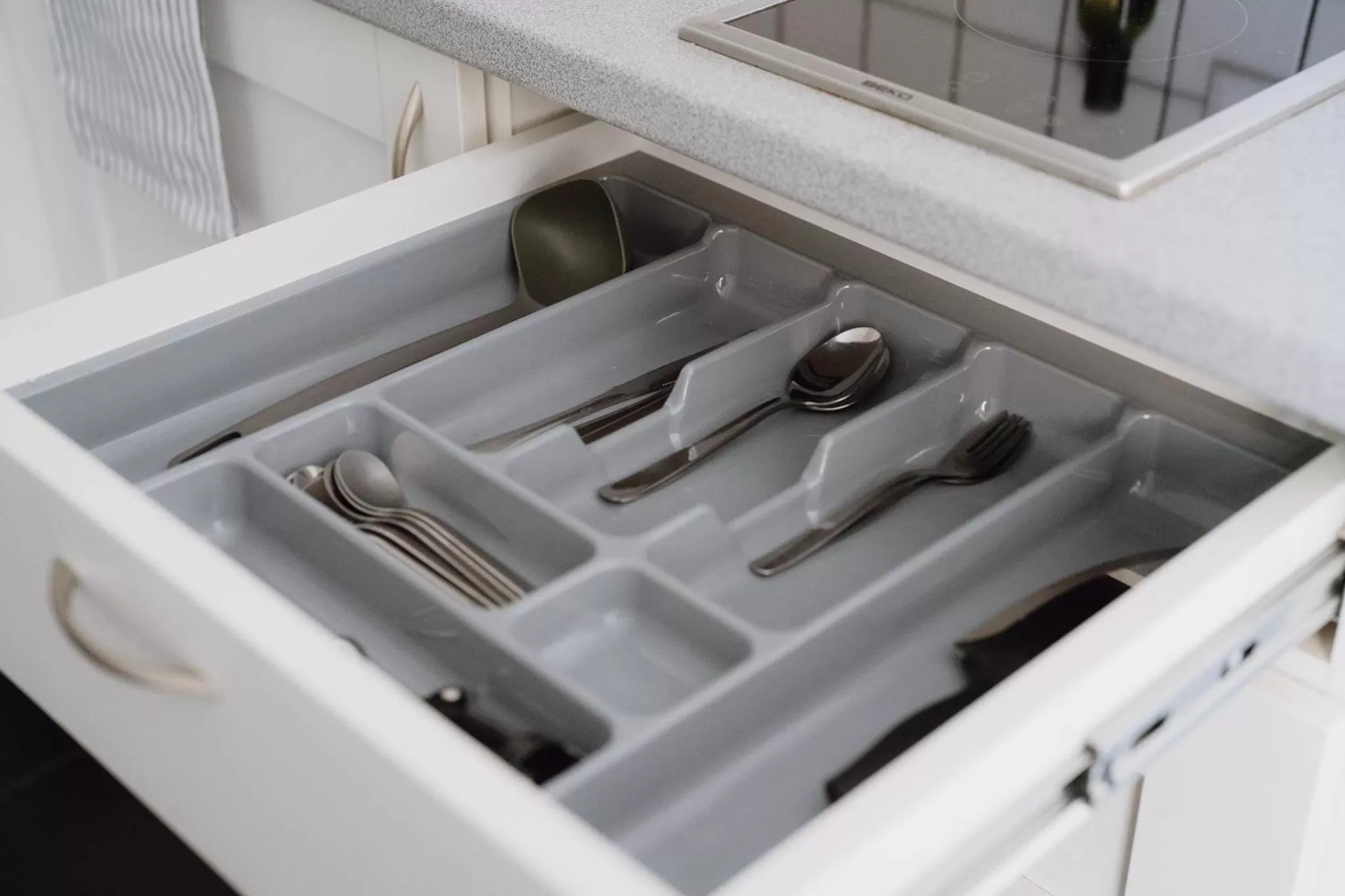 kitchen in Moon Garden Old Town Hotel