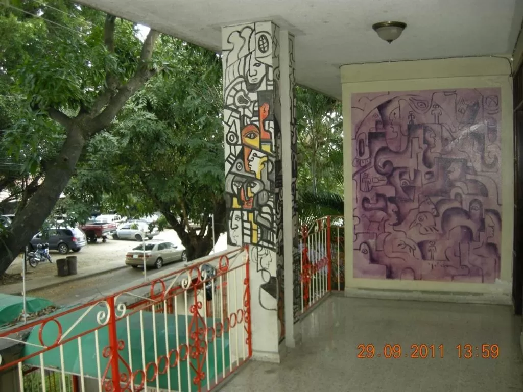 Balcony/Terrace in Tamarindo Hostel