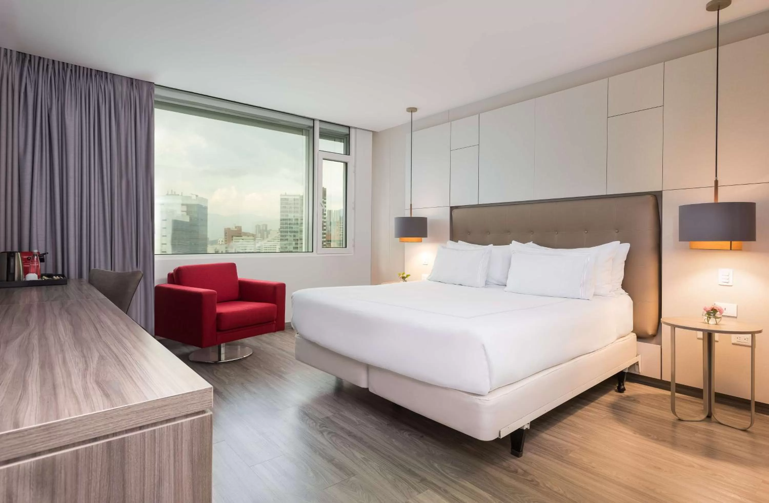 Superior Double Room with View in NH Collection Medellin Royal