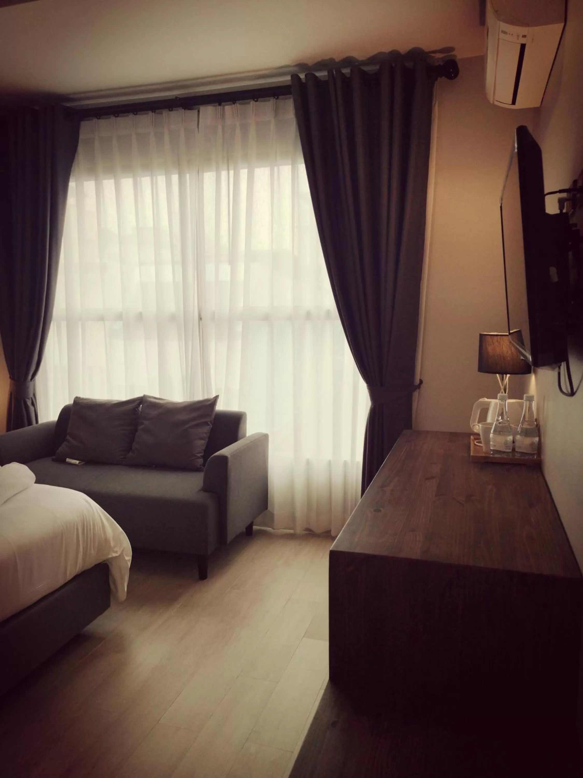 Bed in Get GuestHouse 2 ( Sangsri soi 4)