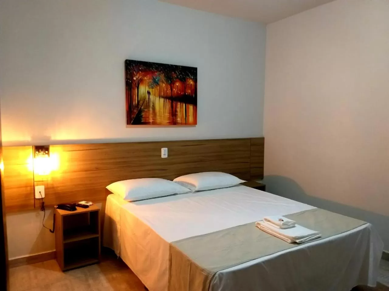 Bed in Hotel Petaluma Piumhi