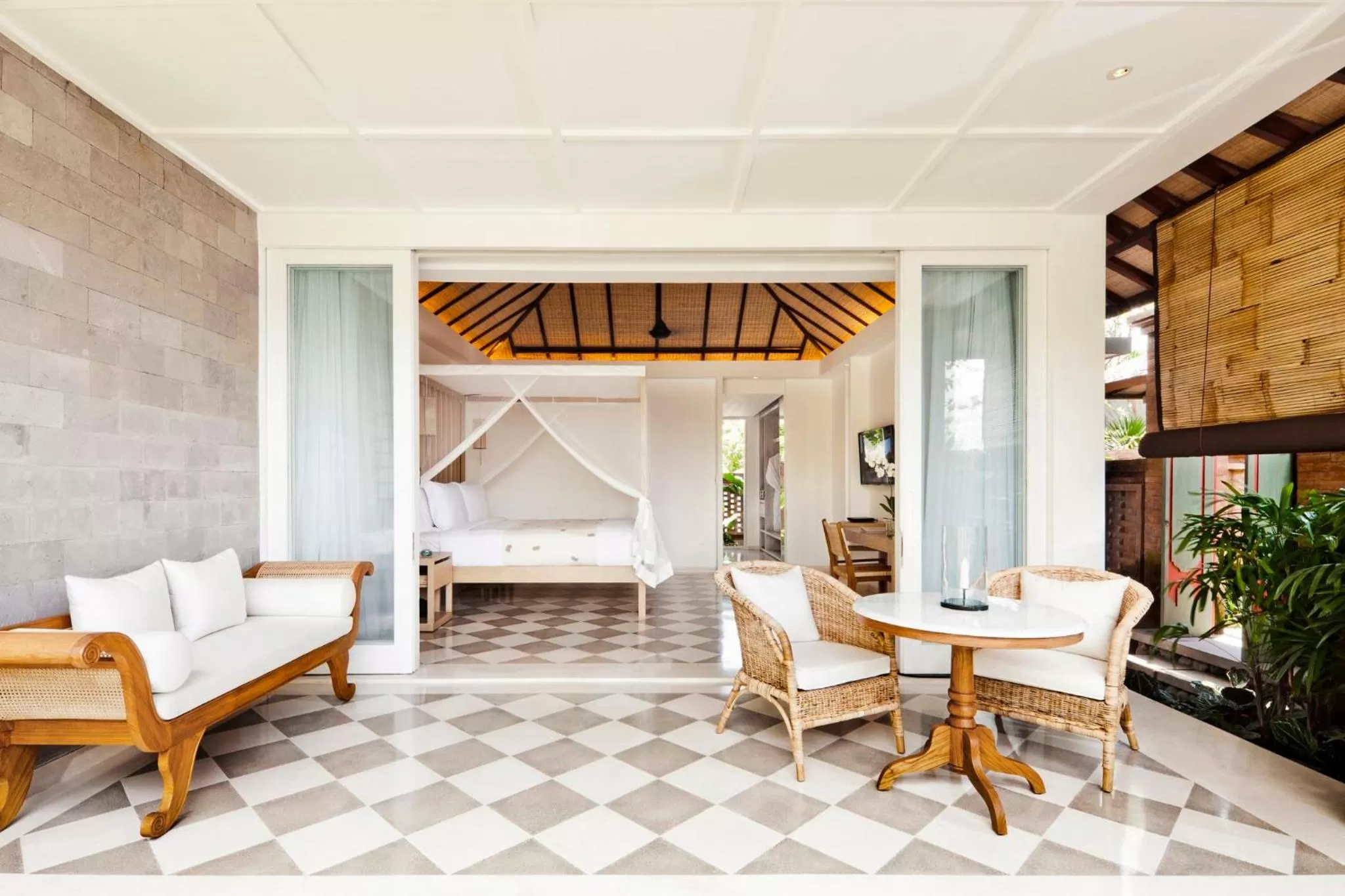 Photo of the whole room in COMO Uma Ubud