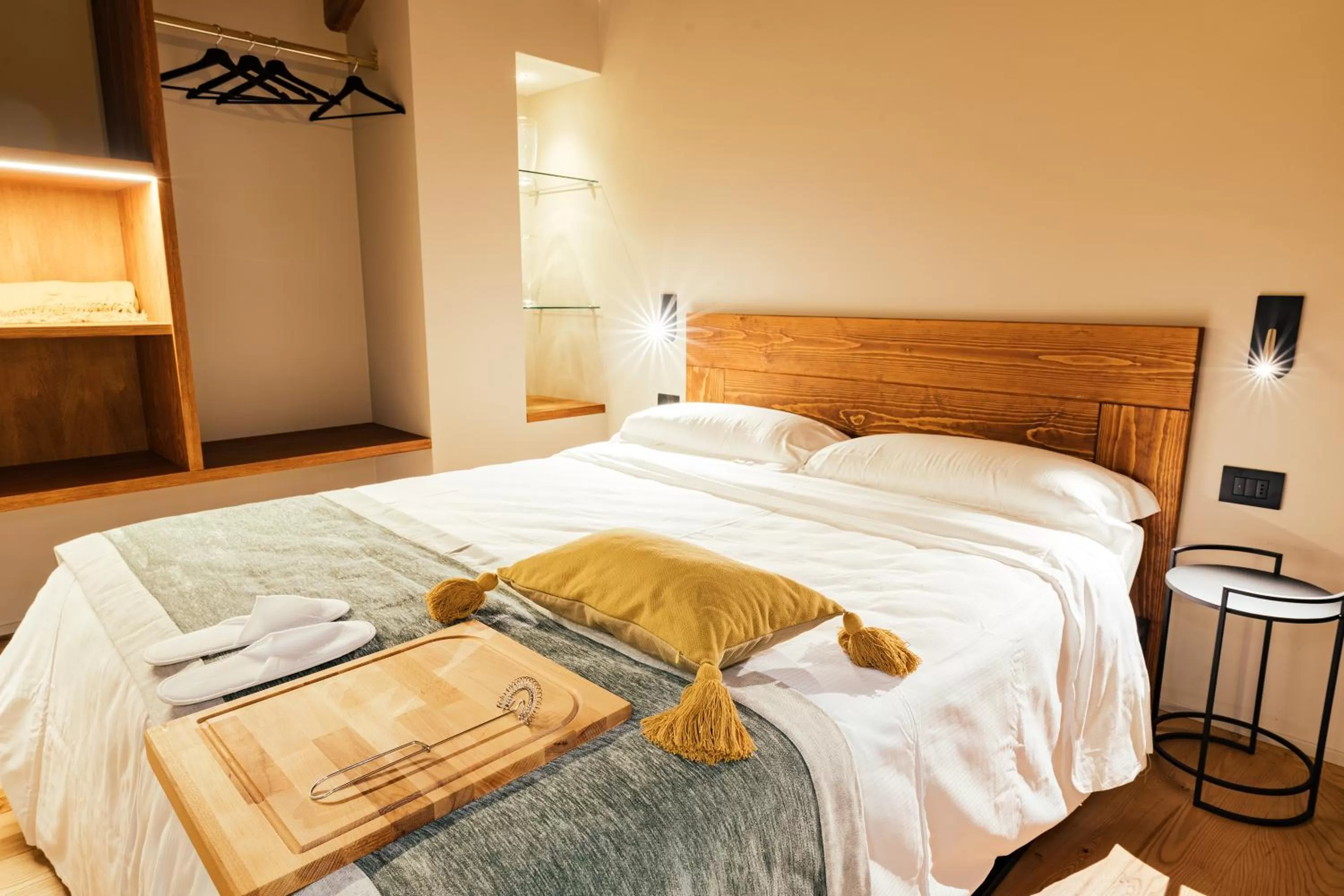 Bedroom, Bed in B&B Casa del Vicario