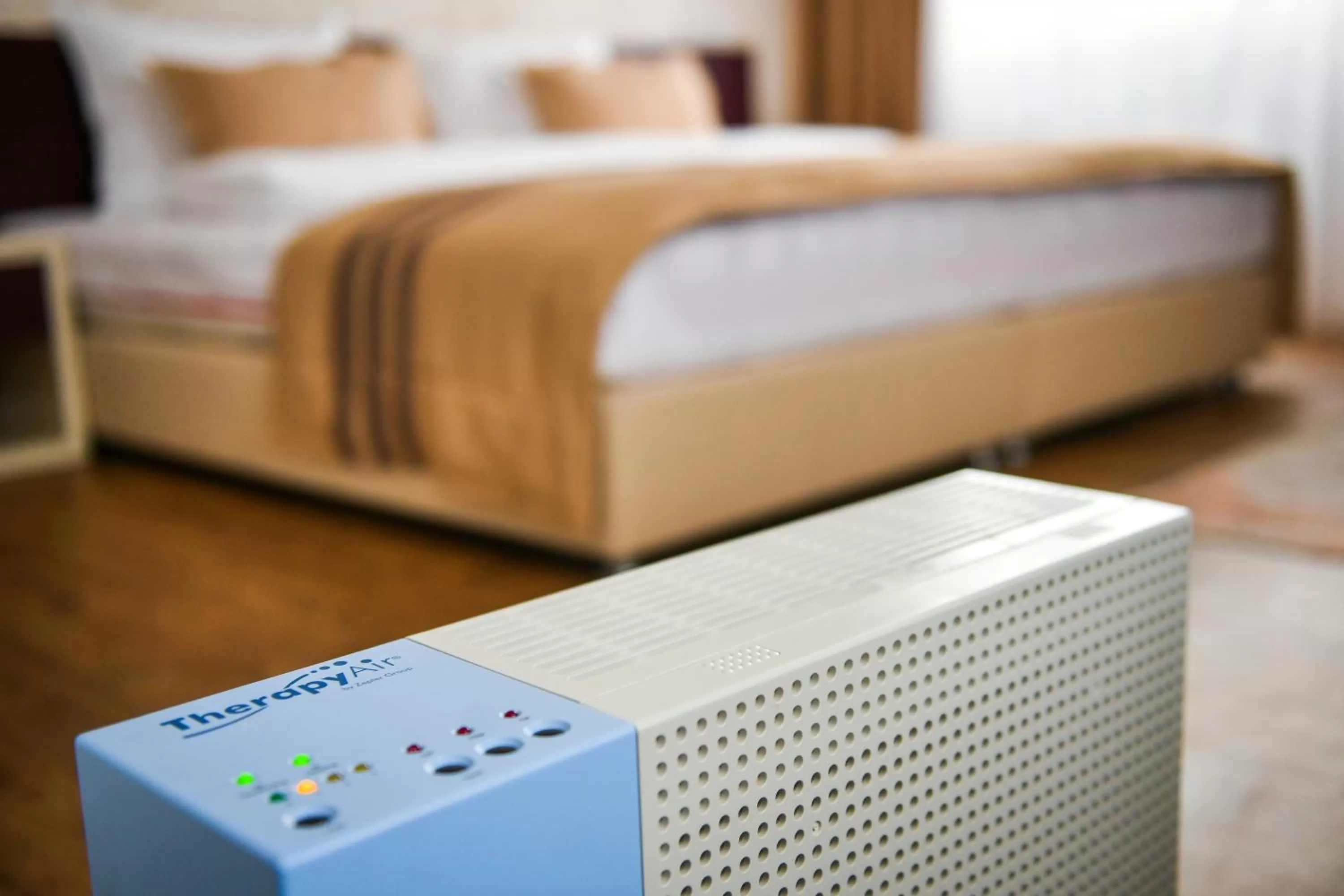 Bed in Hotel Zepter Palace