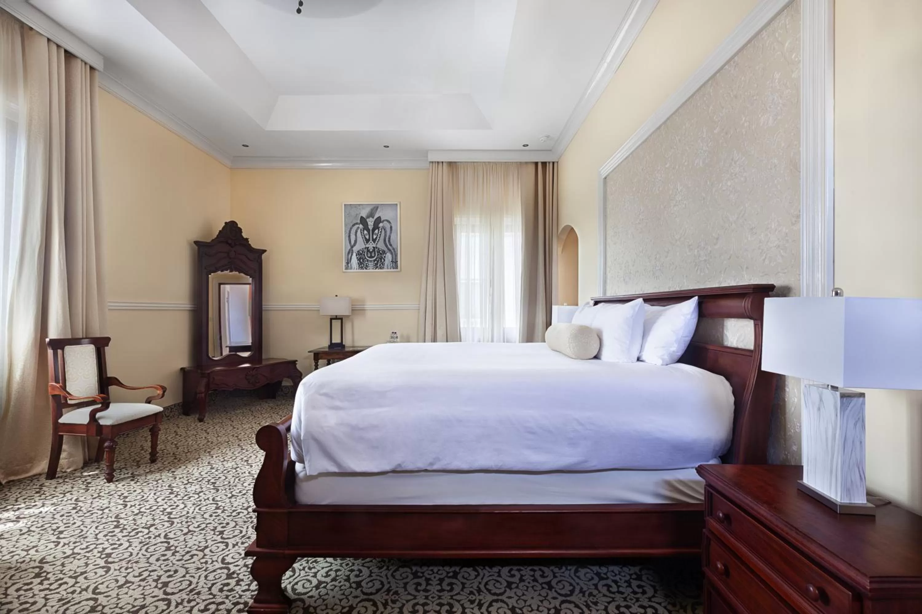 Photo of the whole room, Bed in Hotel la Perla Leon