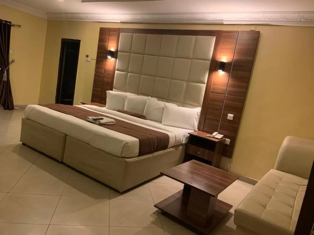 Seating Area in Presken Hotels @Alade Avenue
