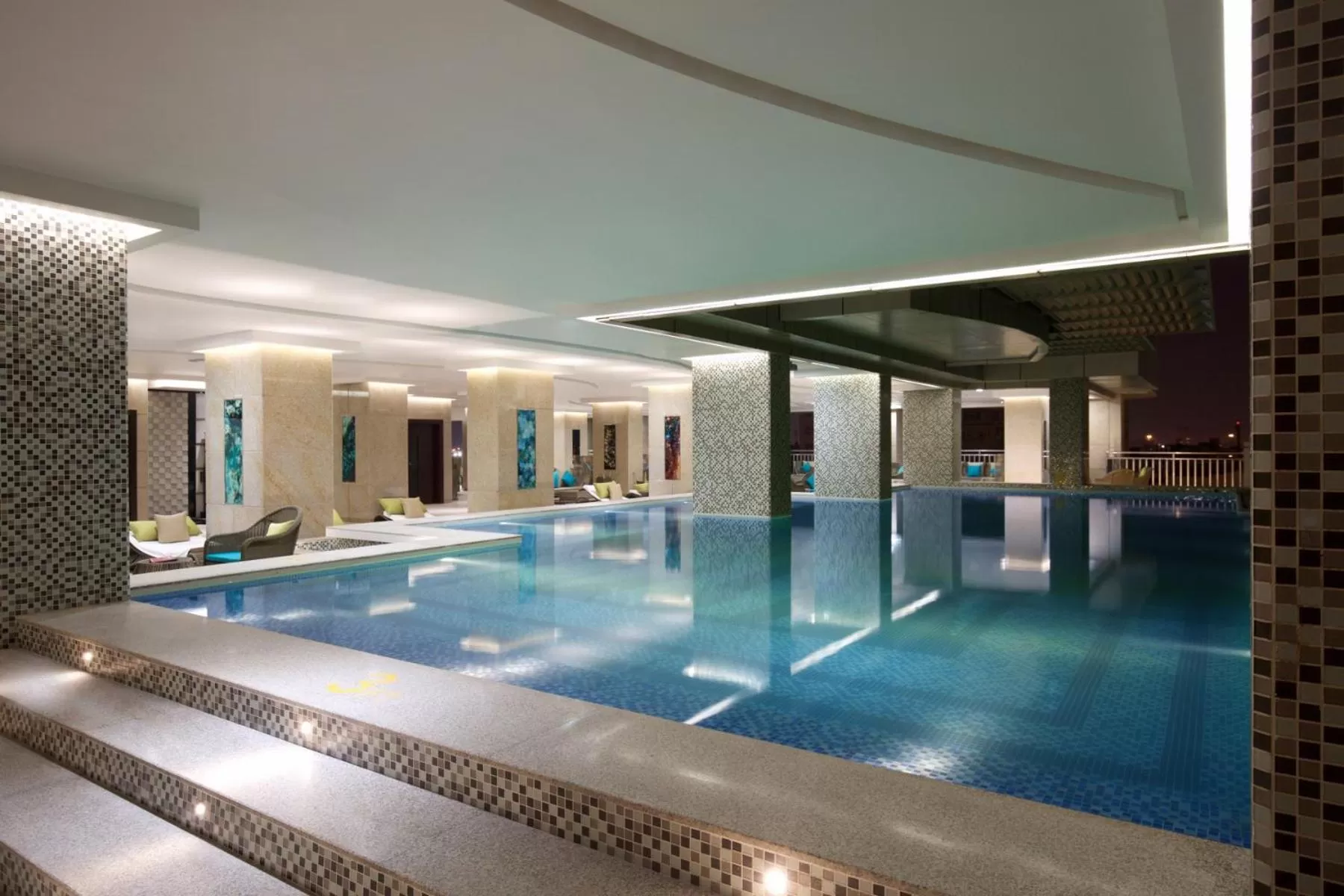 Swimming pool in Wyndham Garden Manama