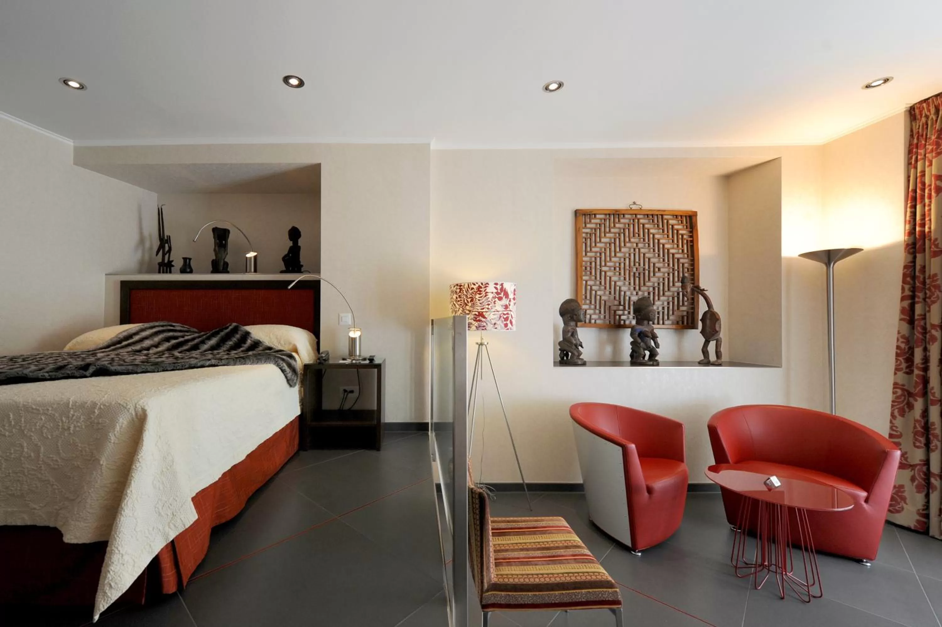 Bed in Hotel Victoria