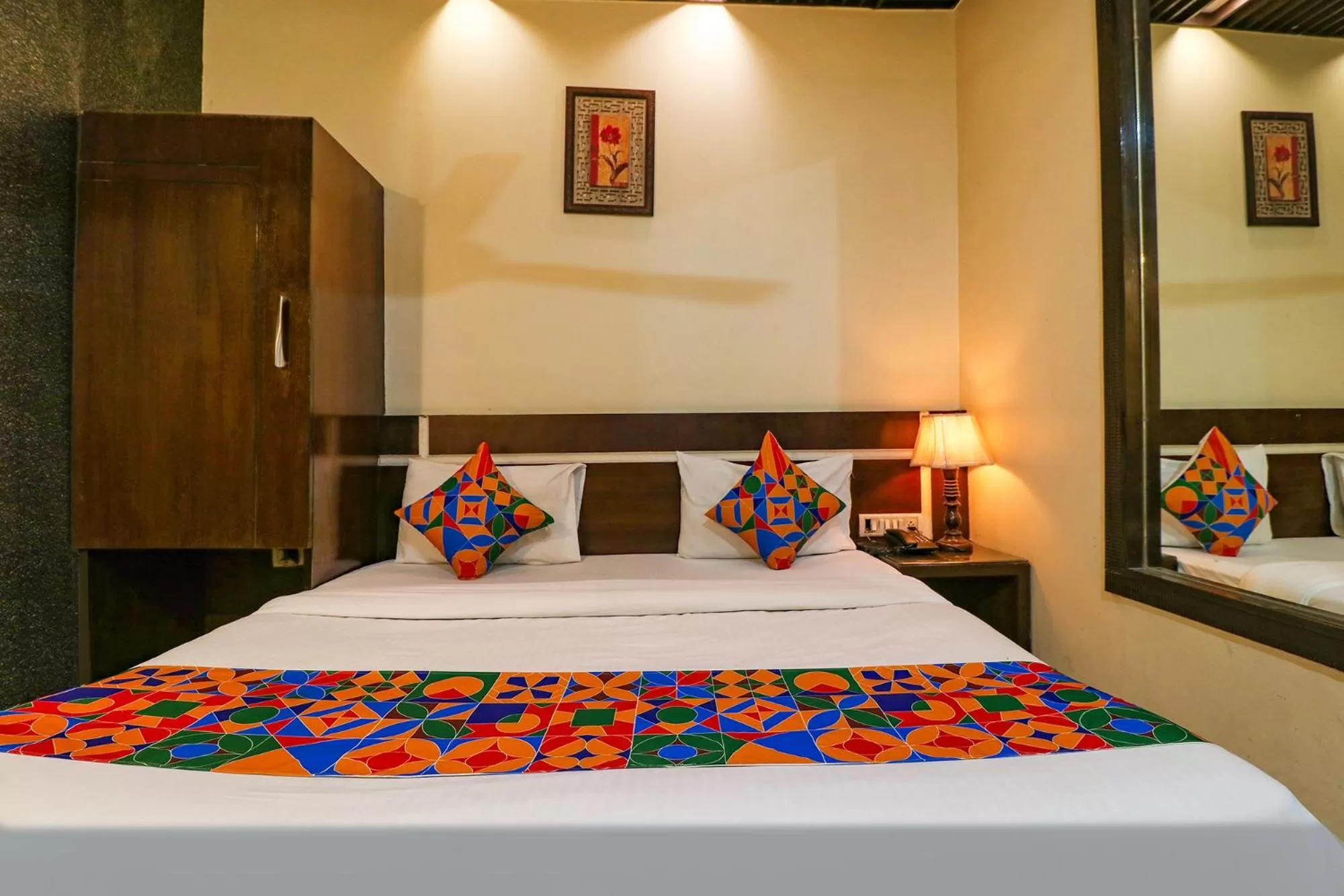 Photo of the whole room, Bed in Staybook - Hotel City Stories - By Aira Xing, Paharganj, New Delhi
