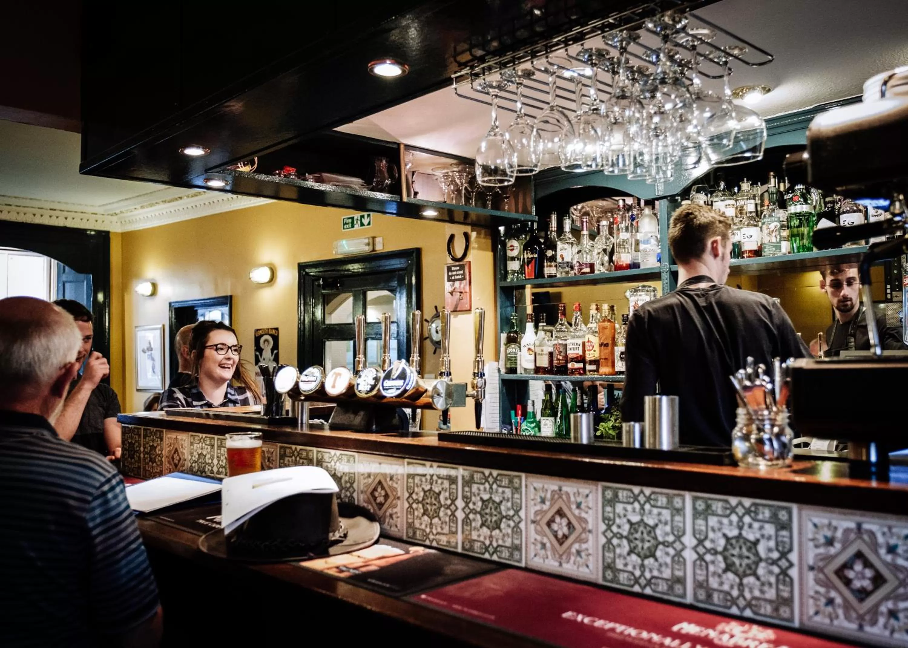 Drinks in The Garret Hotel