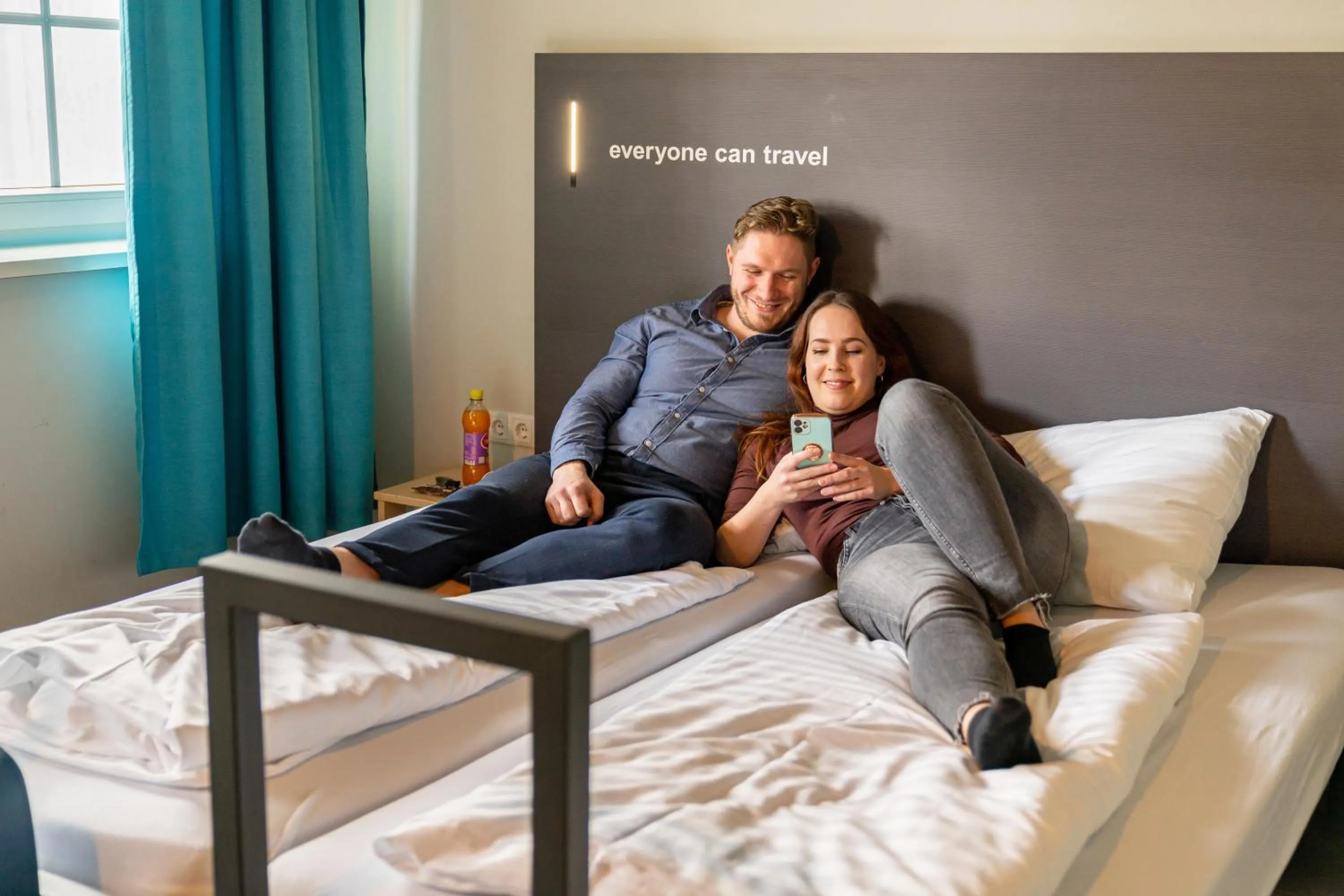 People, Bed in a&o Salzburg Hauptbahnhof