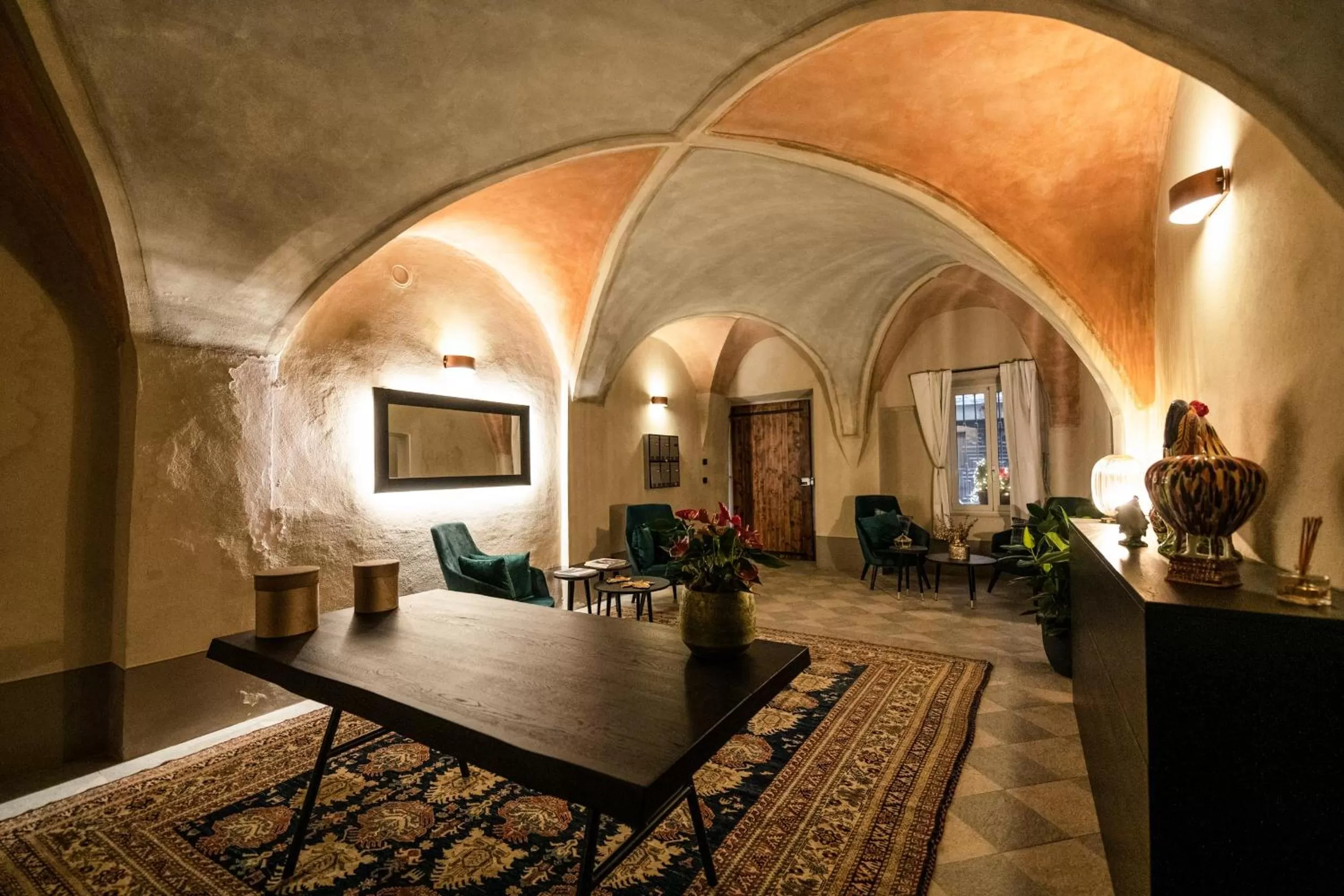 Lobby or reception in Le Dimore di Piazza