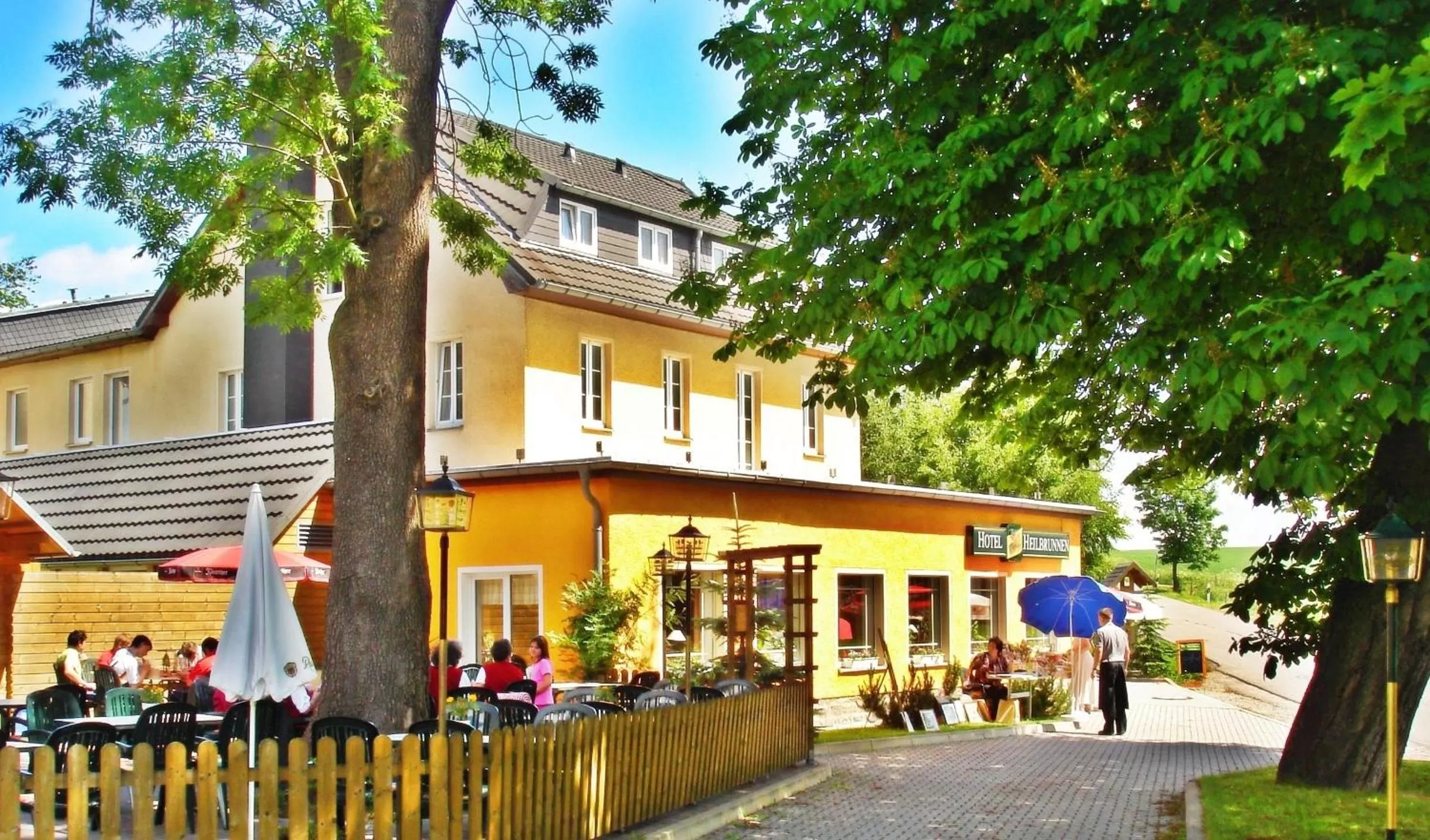 Property building in Hotel Heilbrunnen