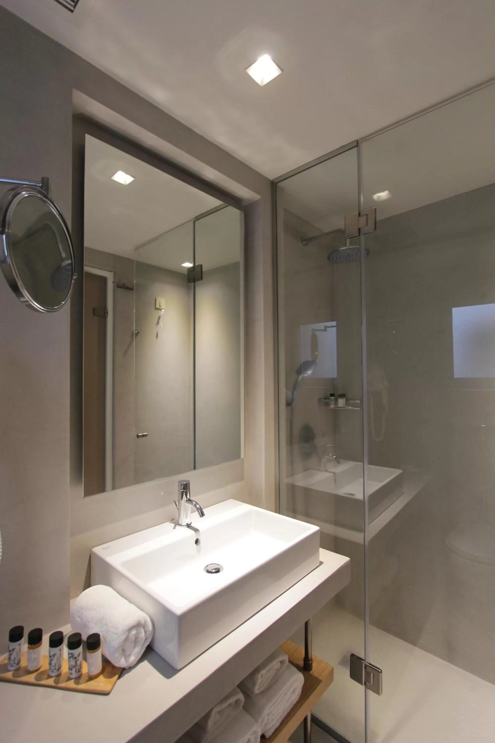 Bathroom in Golden Age Athens Hotel