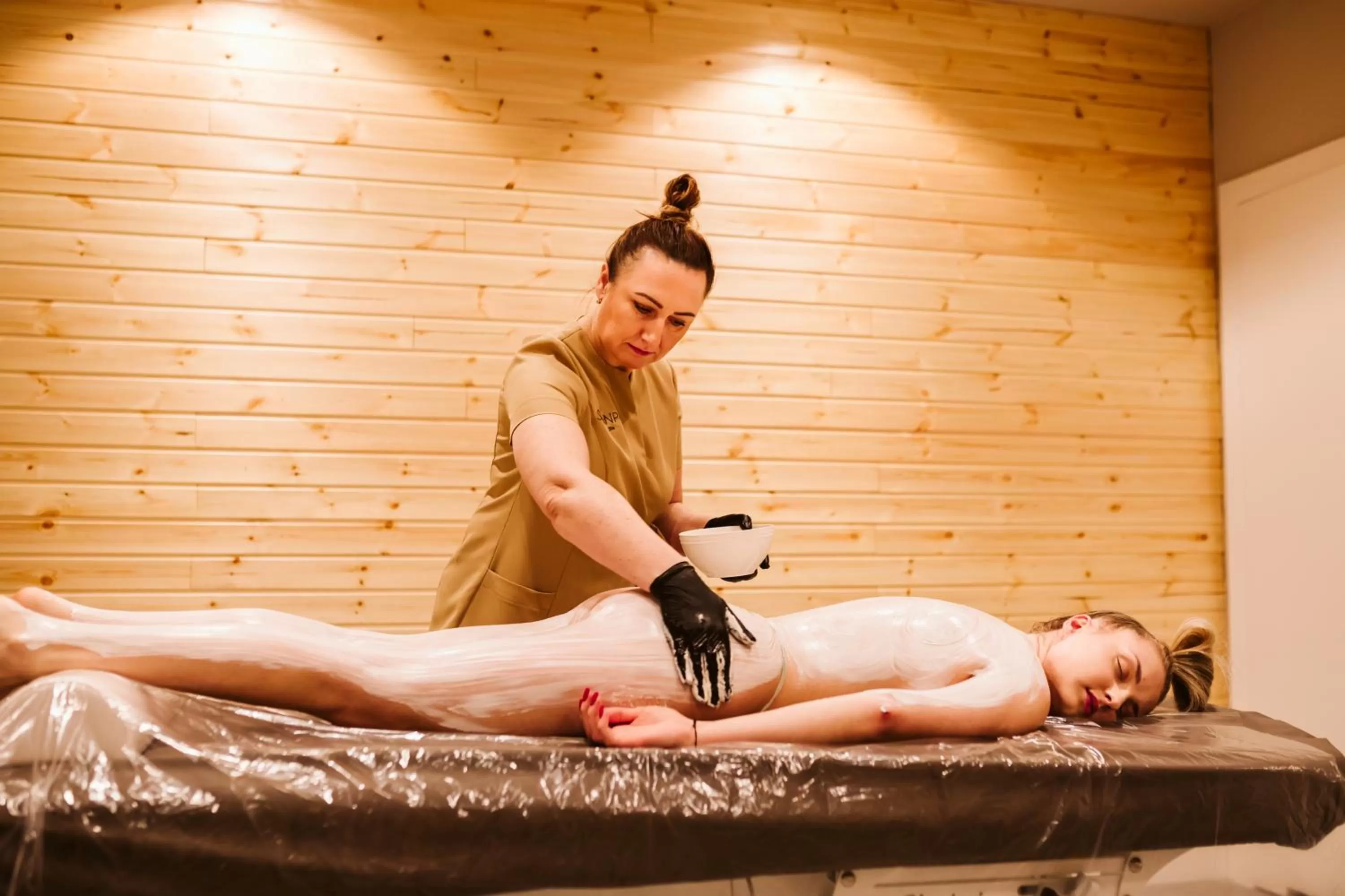 Spa and wellness centre/facilities in Hotel New Skanpol