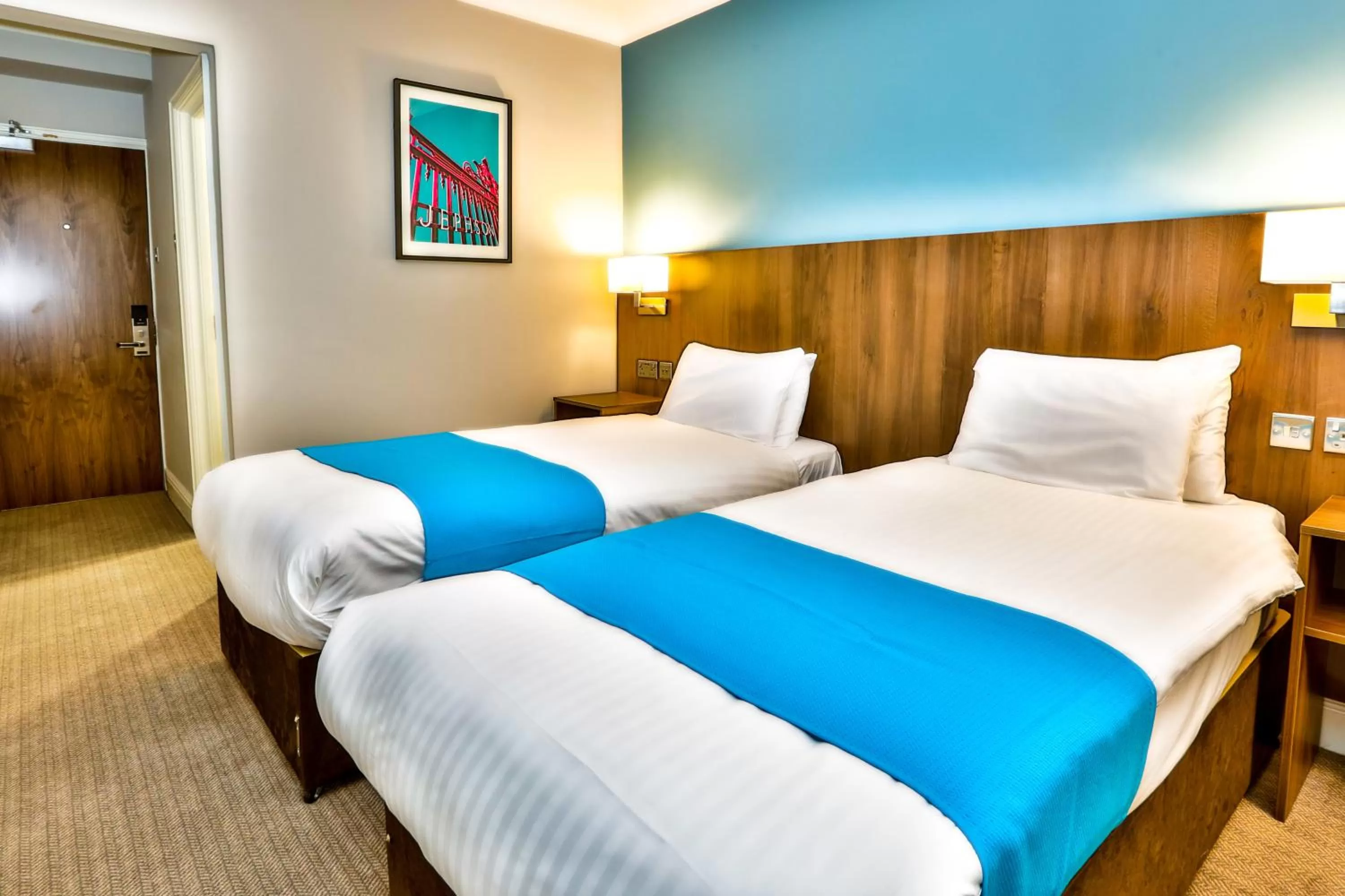 Bedroom, Bed in The Jephson Hotel; BW Signature Collection