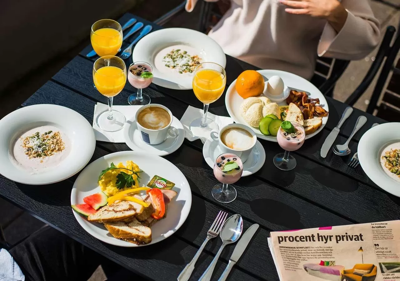 Food and drinks in Hotel Bellevue