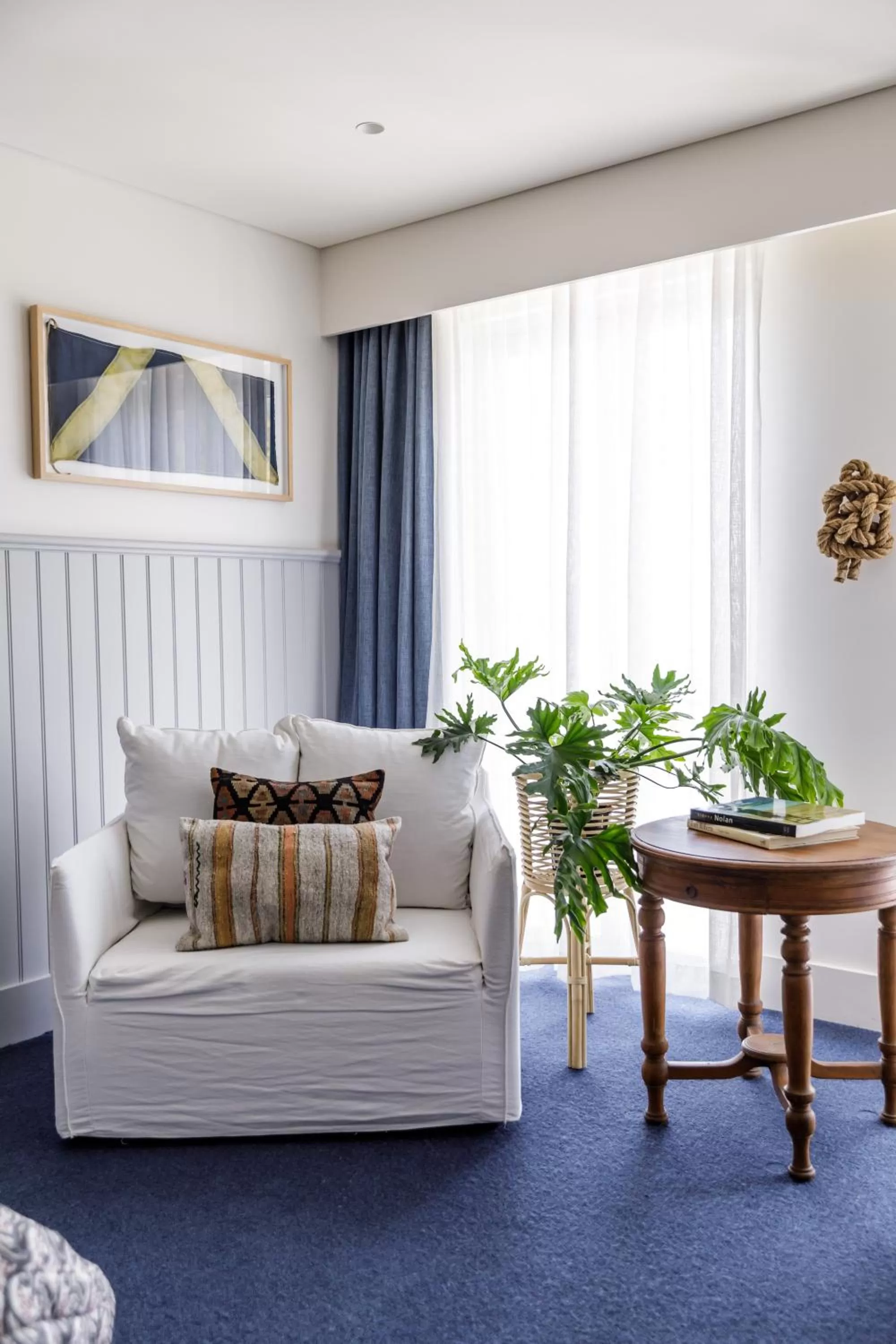 Living room in Watsons Bay Boutique Hotel